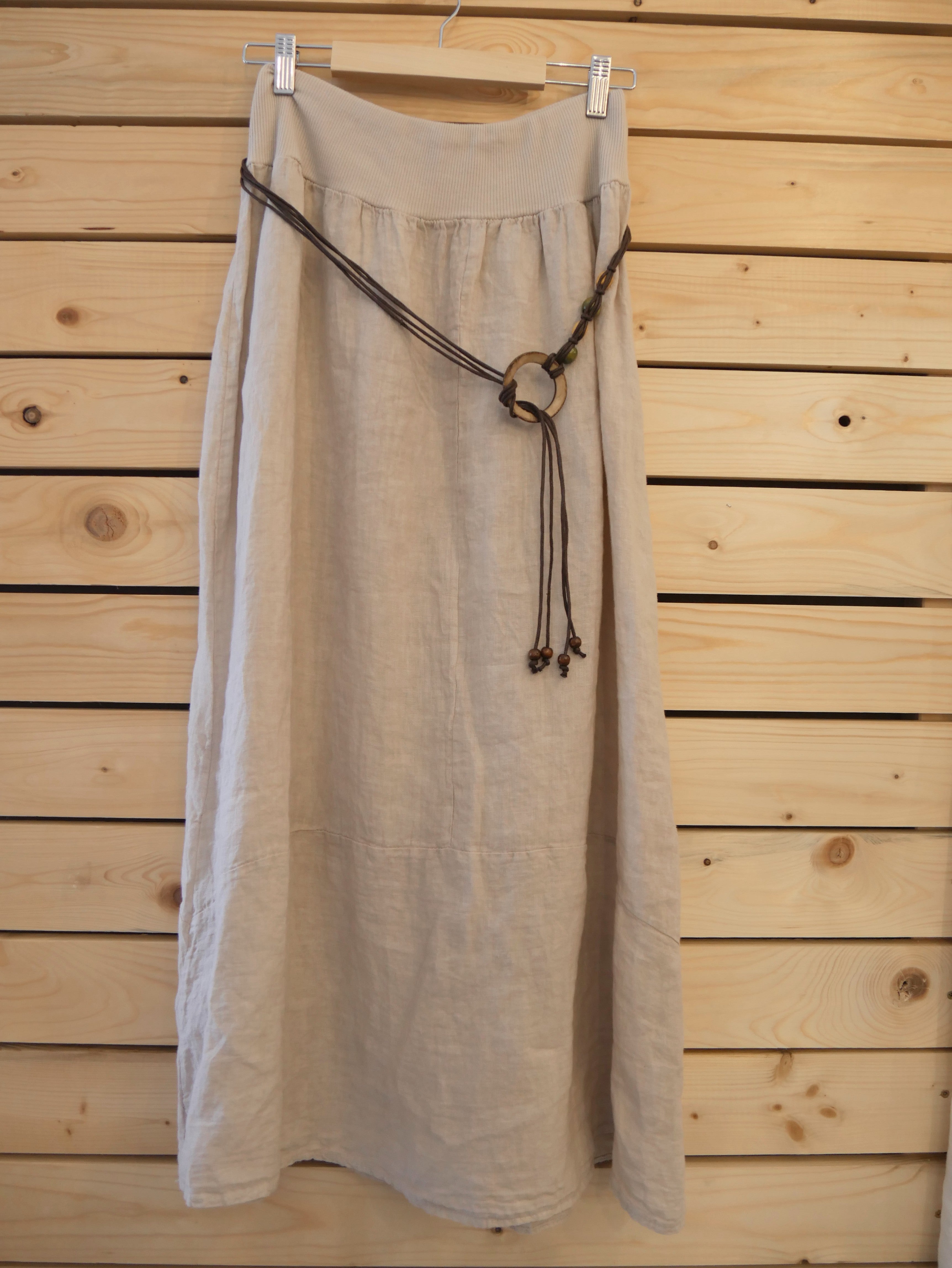 Leinen Rock in Gr. 38