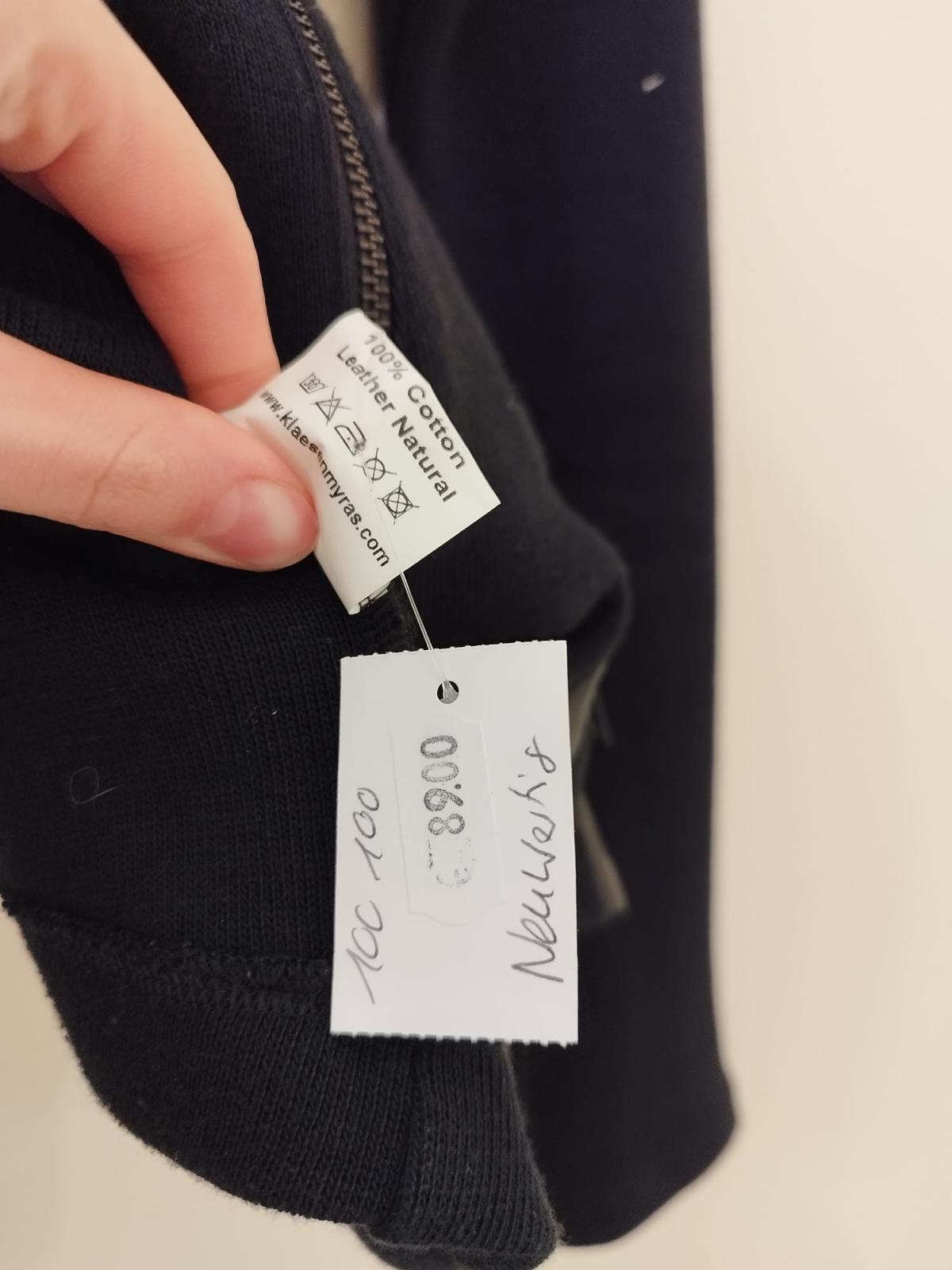 Black by K&M Strickjacke schwarz in Gr. 36