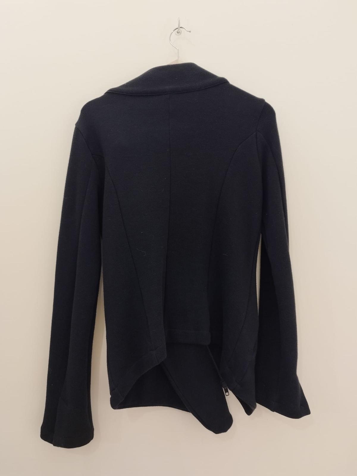 Black by K&M Strickjacke schwarz in Gr. 36