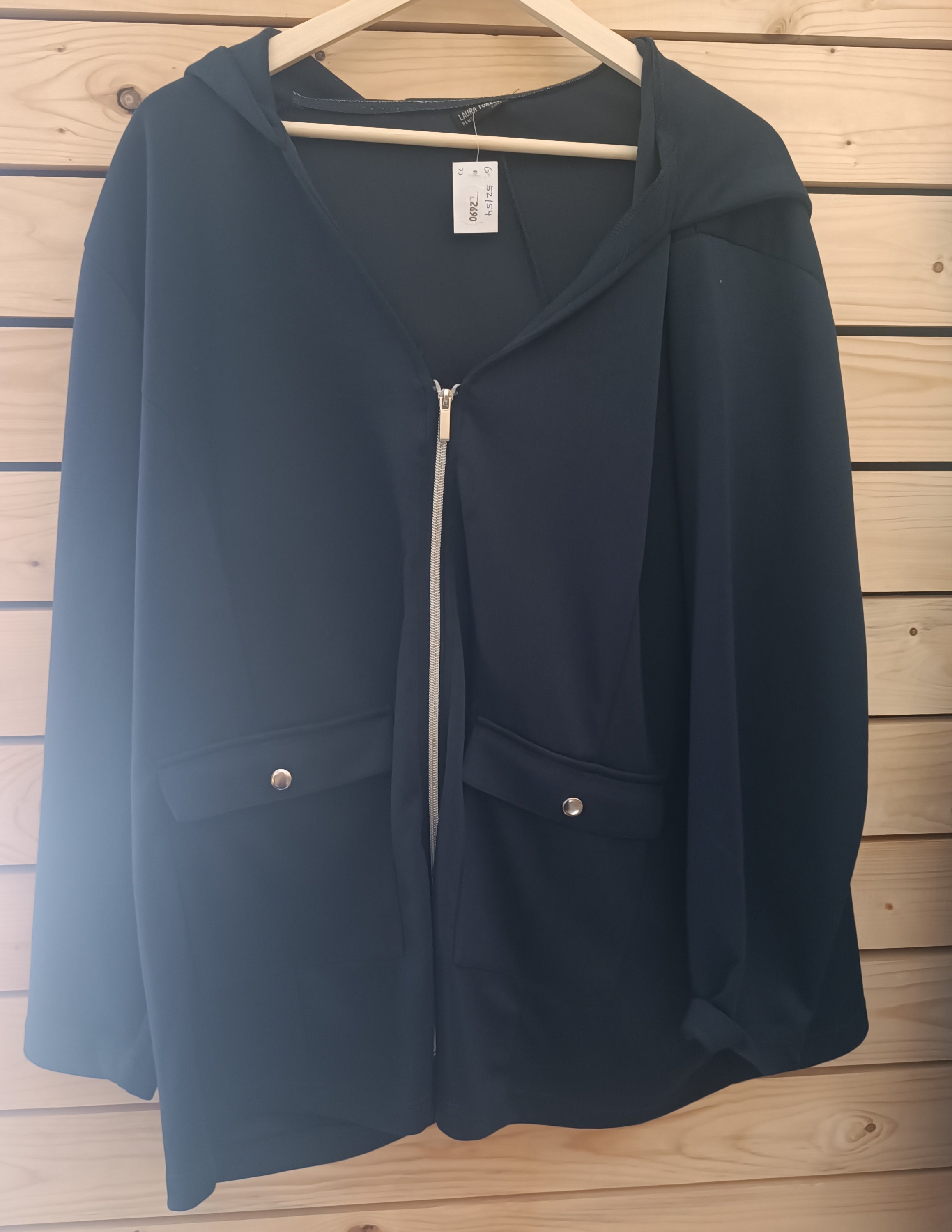 Laura Torelli Sweat Jacke in Gr. 52/54