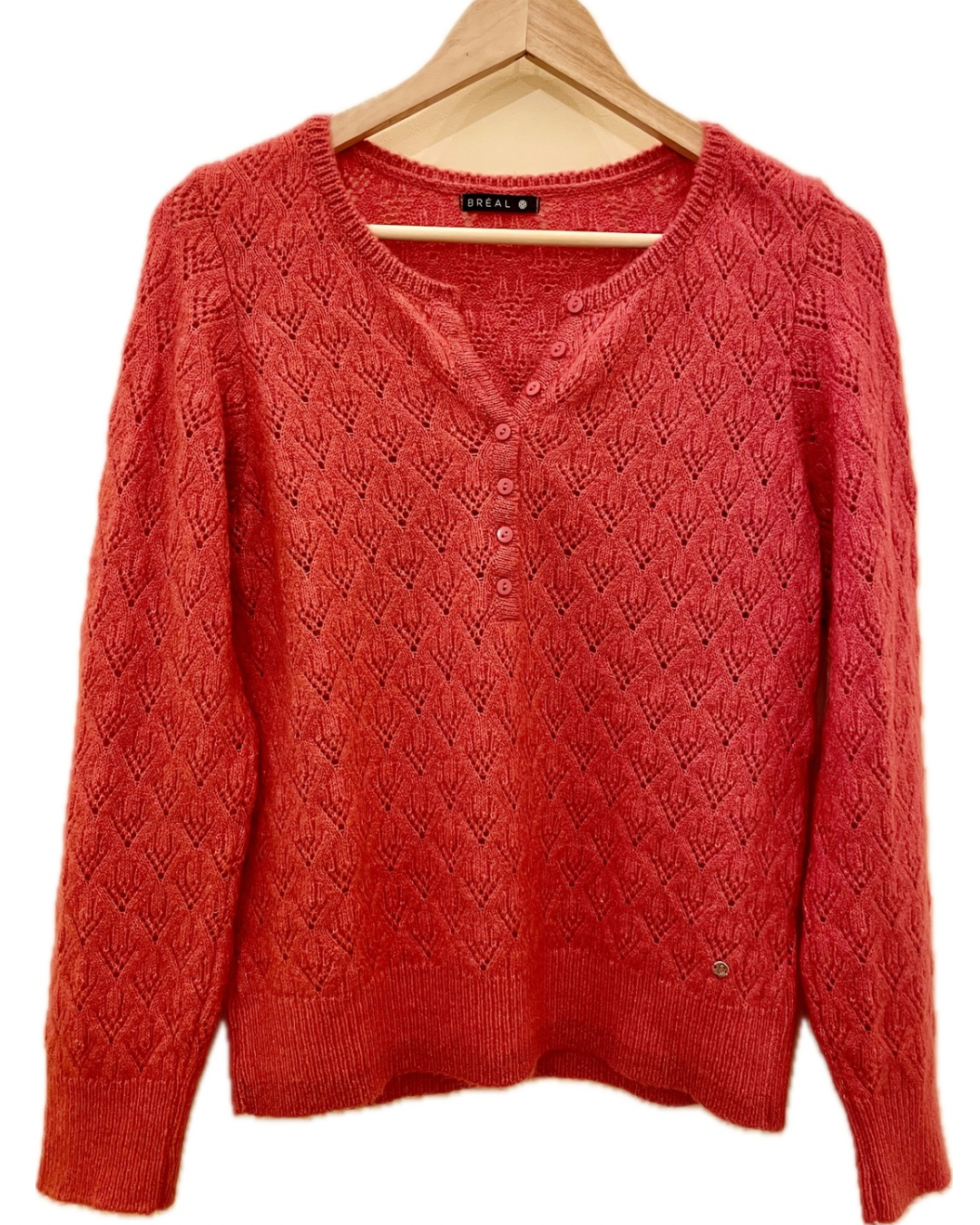 Breal Pullover Lachsfarbe in Gr. 36