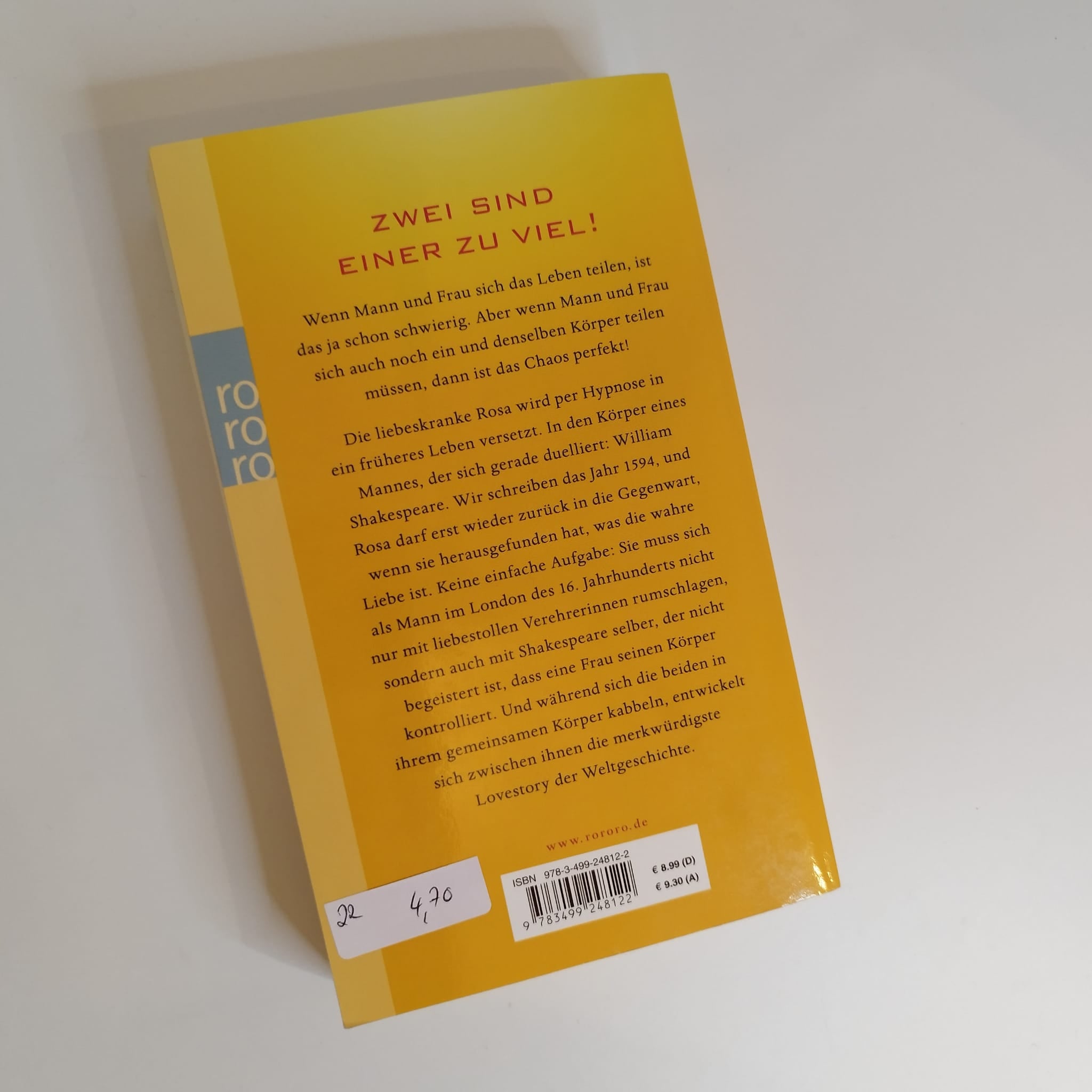 PLÖTZLICH SHAKESPEARE - David Safier