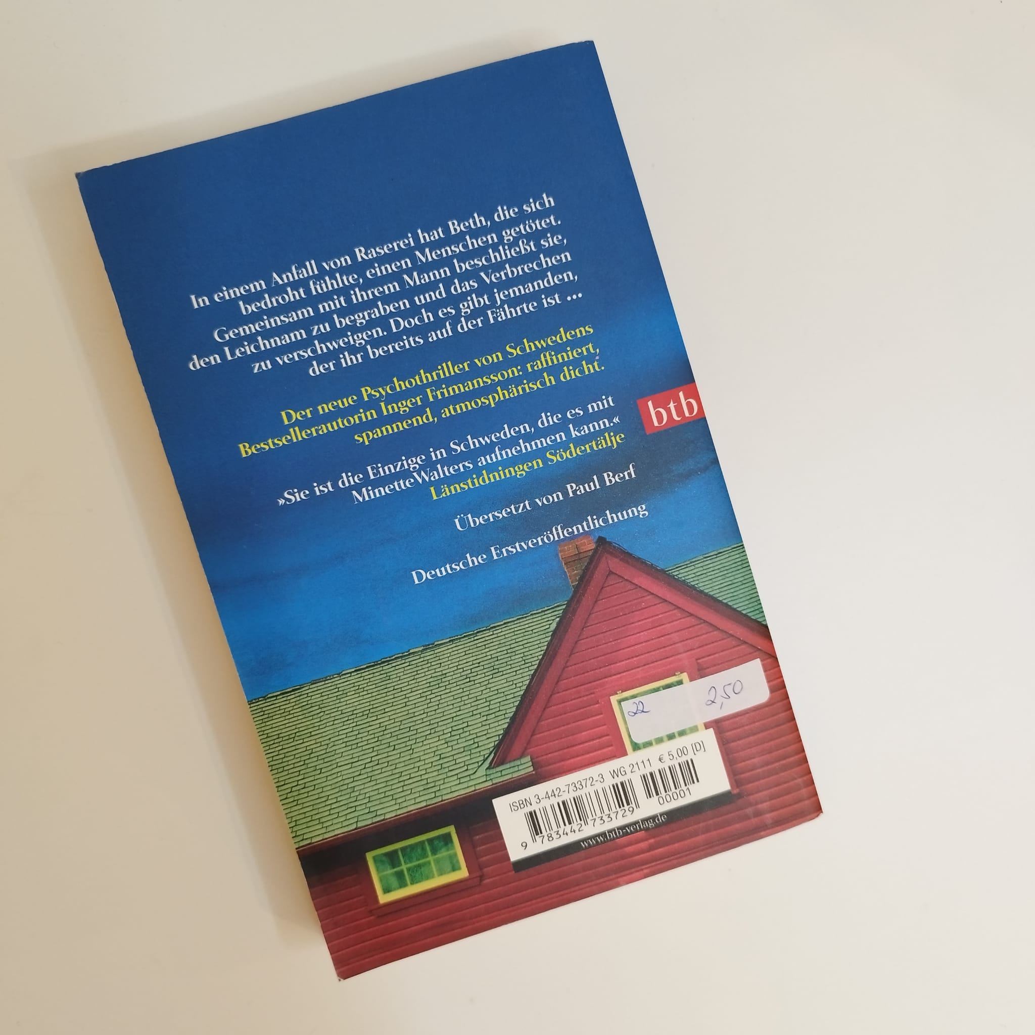 DIE KATZE, DIE NICHT STERBEN WOLLTE - Inger Frimansson