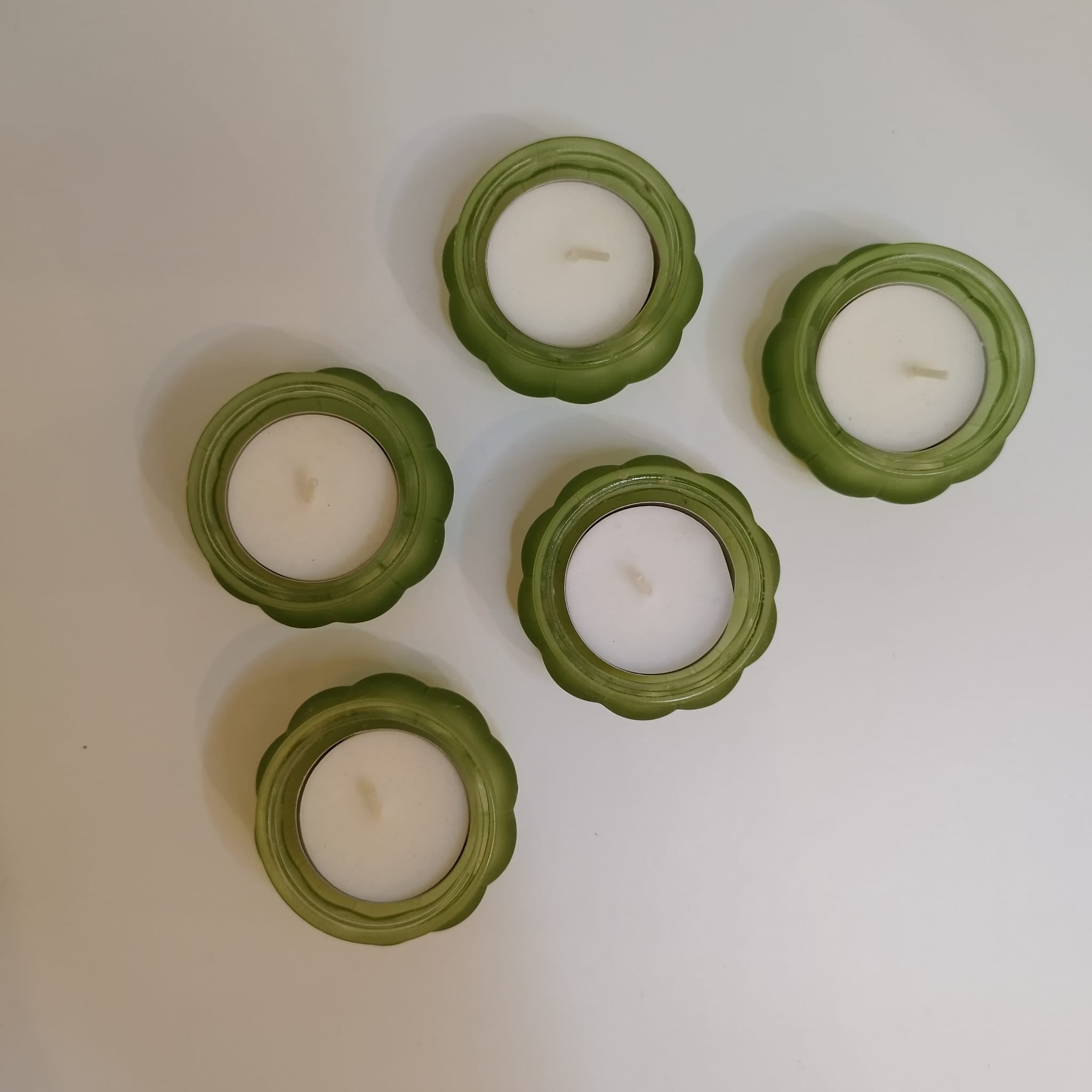 Teelichthalter (Glas)