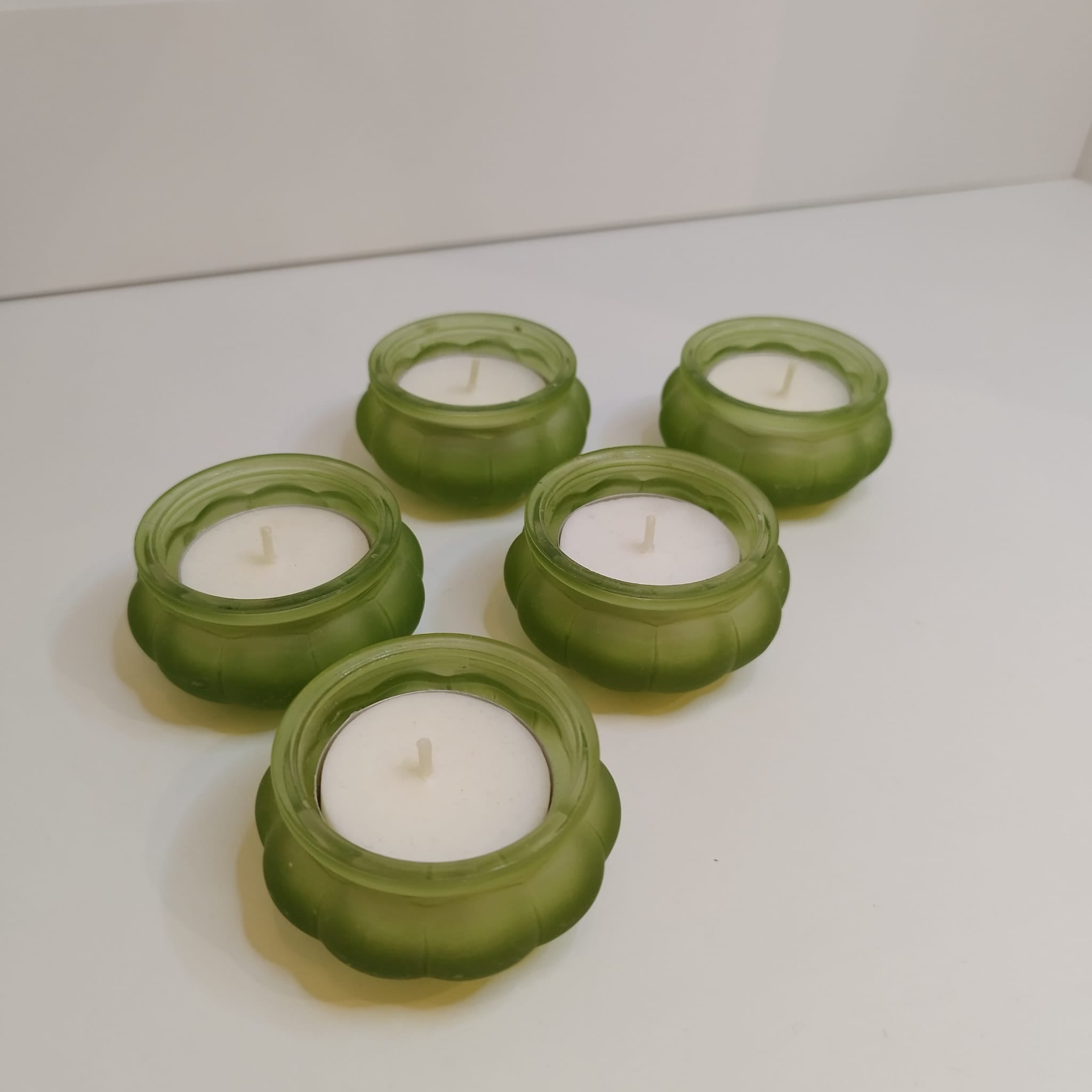 Teelichthalter (Glas)