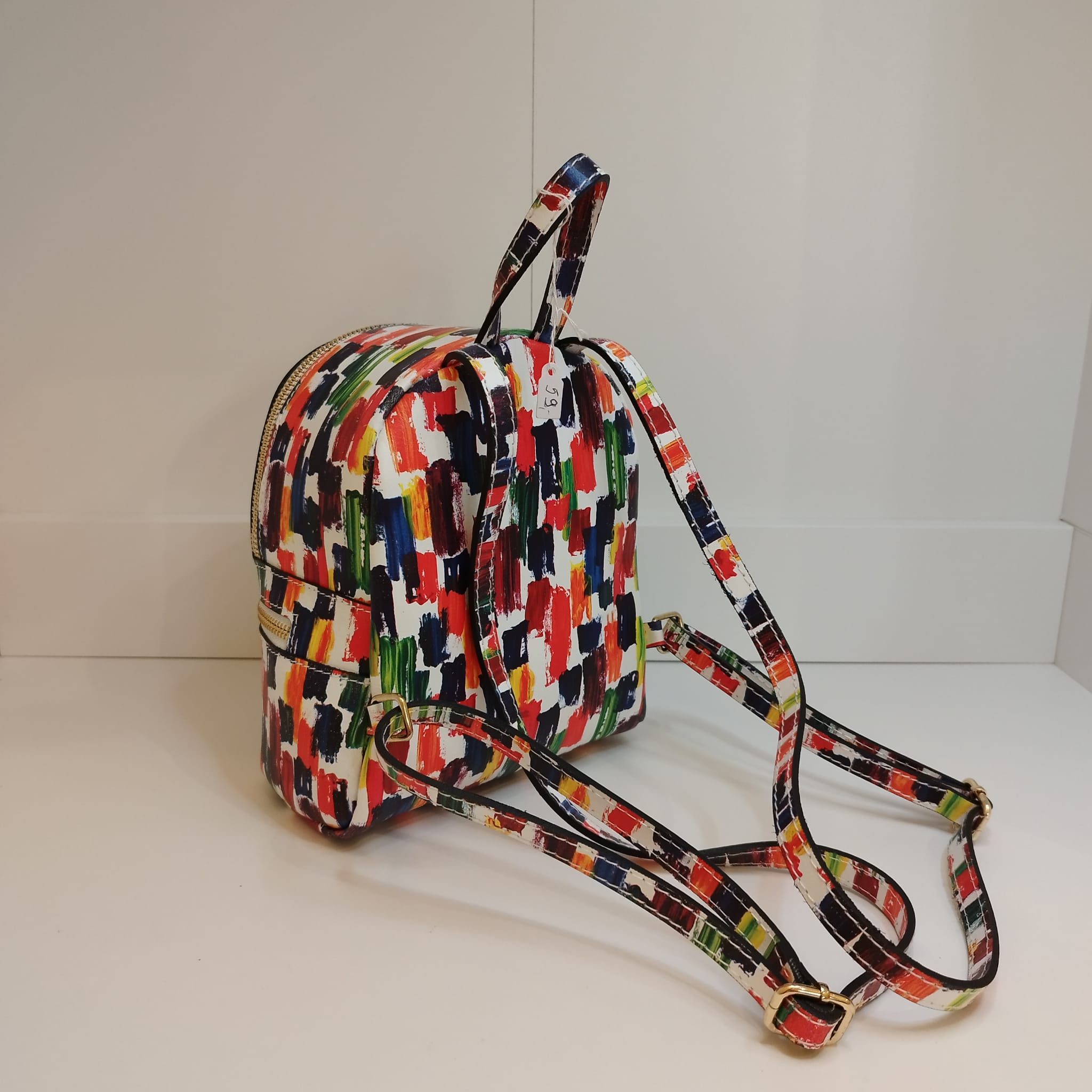 NEU - Borse in Pelle Rucksack klein