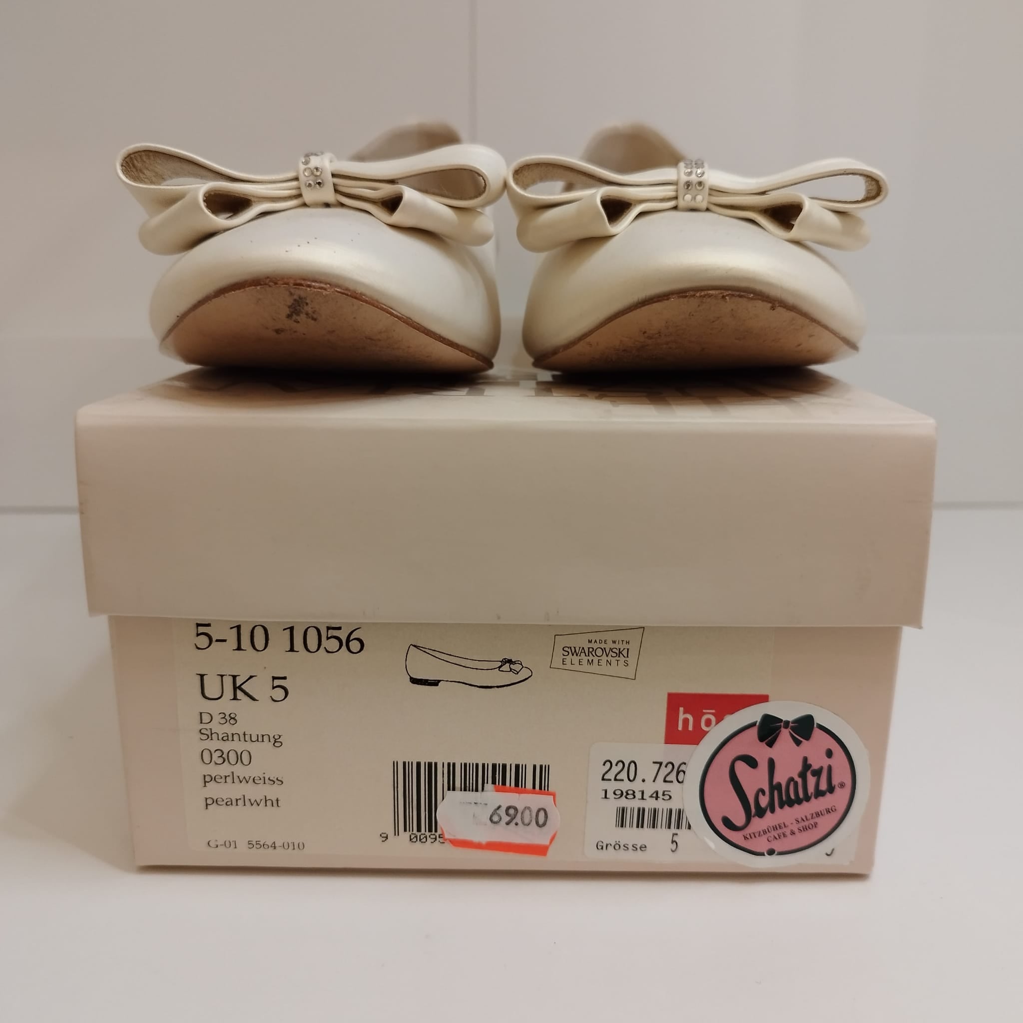 Hōgl Ballerinas mit Swarowski Elements