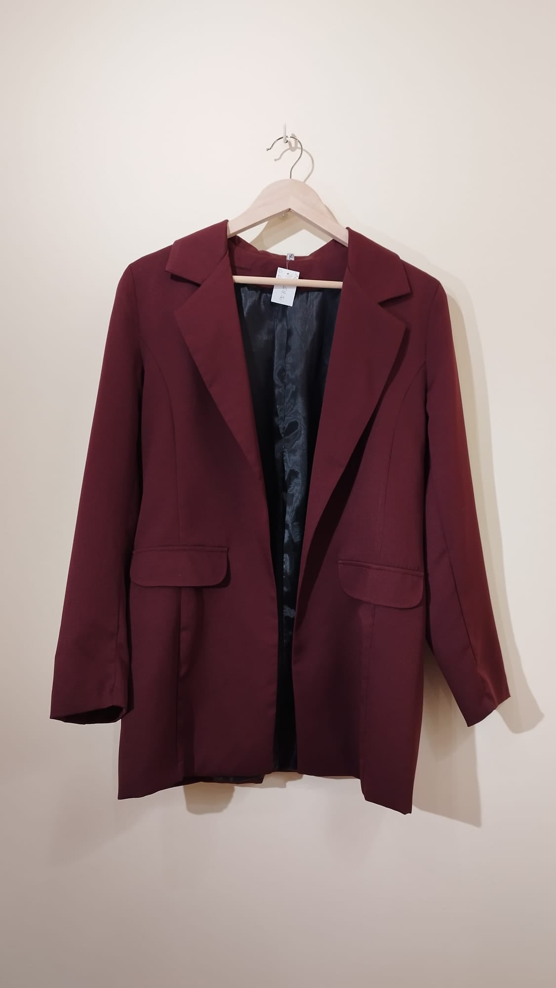 Hosenanzug weinrot