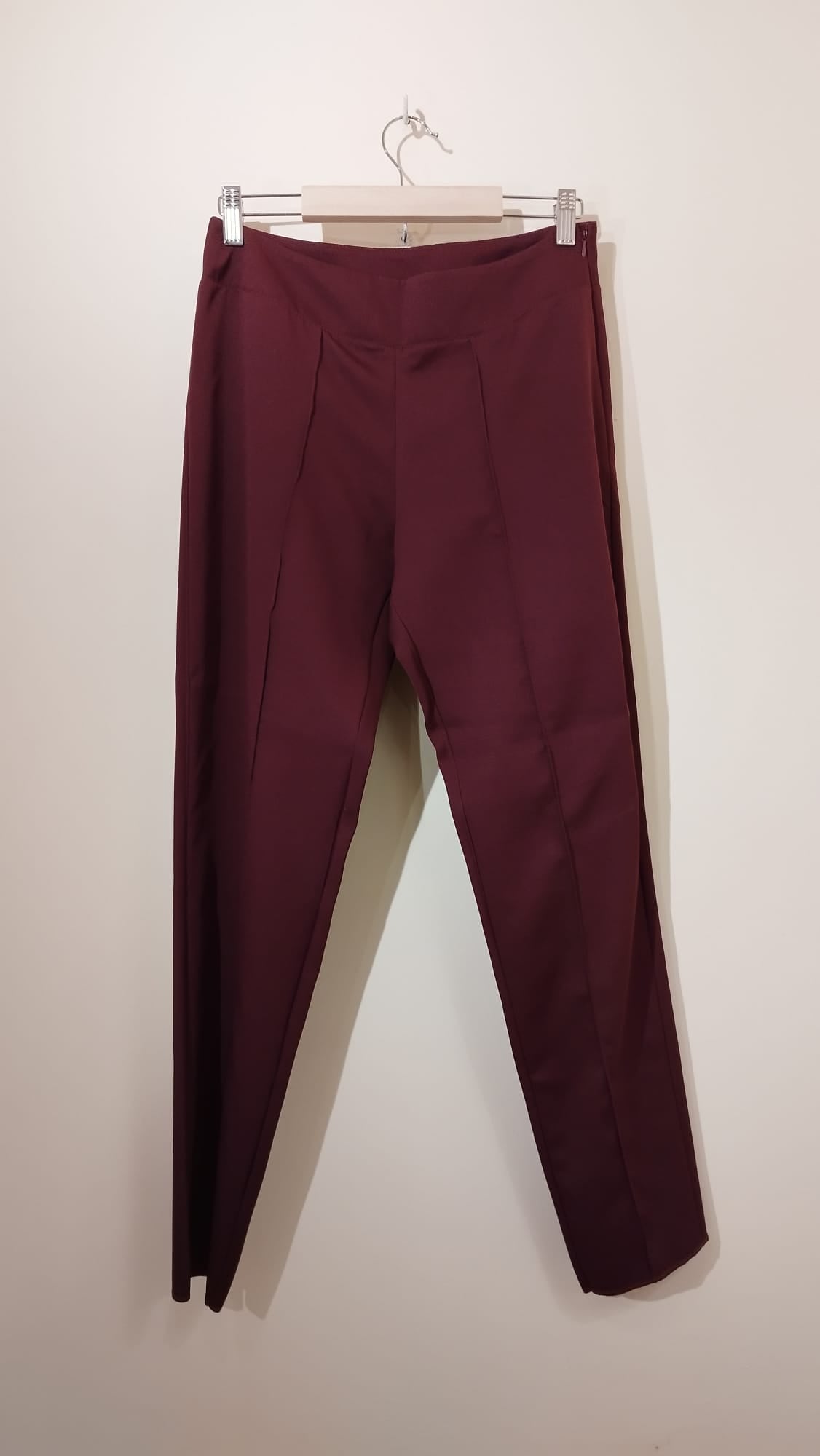 Hosenanzug weinrot