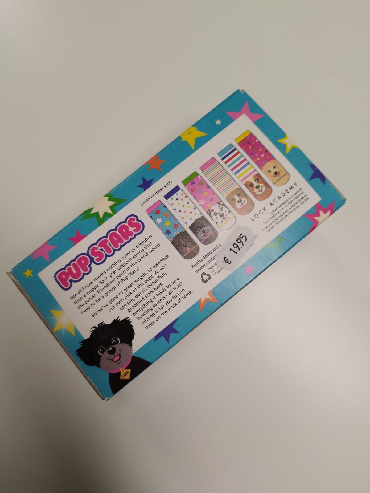 NEU - Socken ODDsocks im 
6er Set, PUP STARS