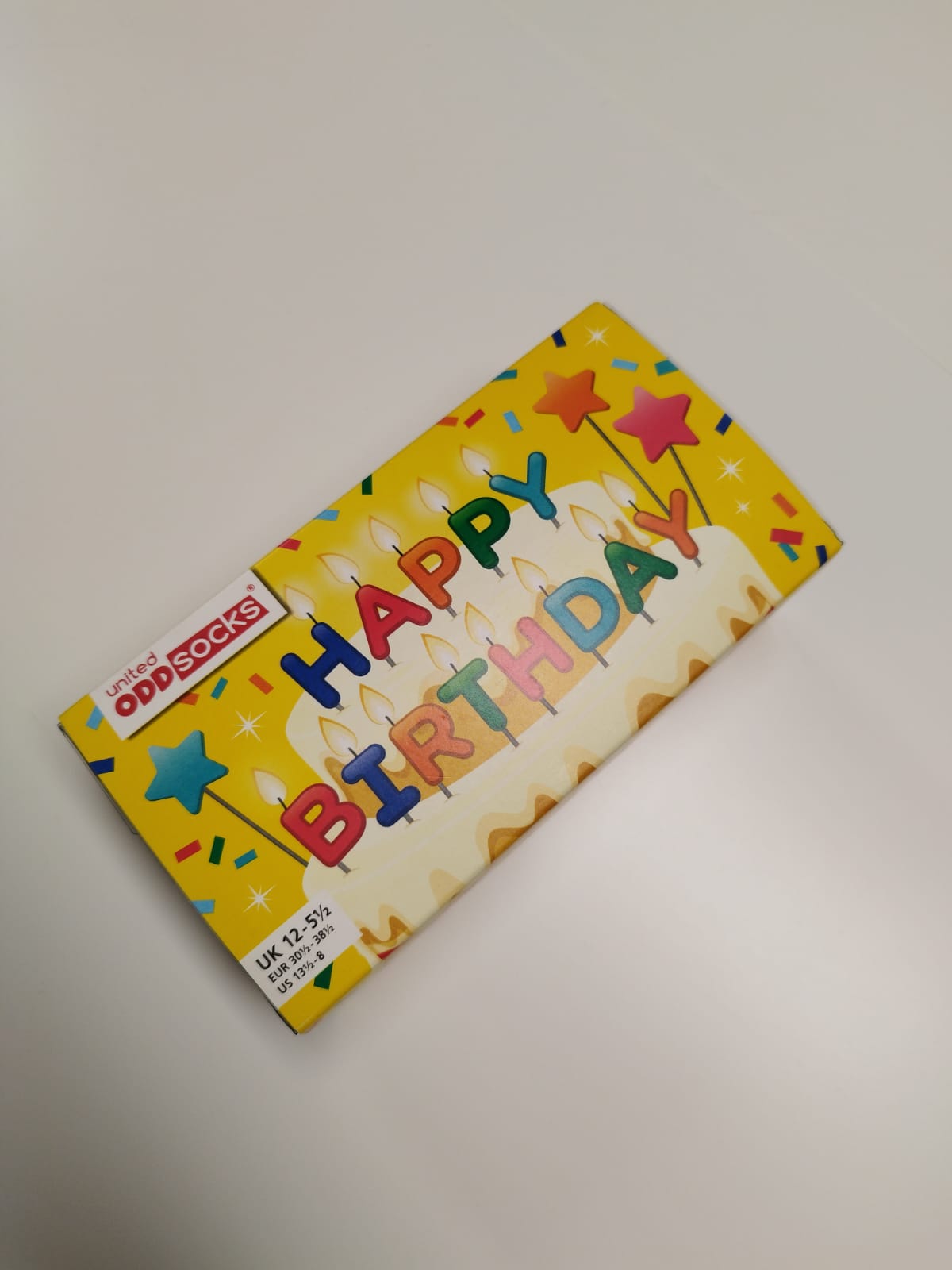 NEU - Socken ODDsocks im 
6er Set, HAPPY BIRTHDAY