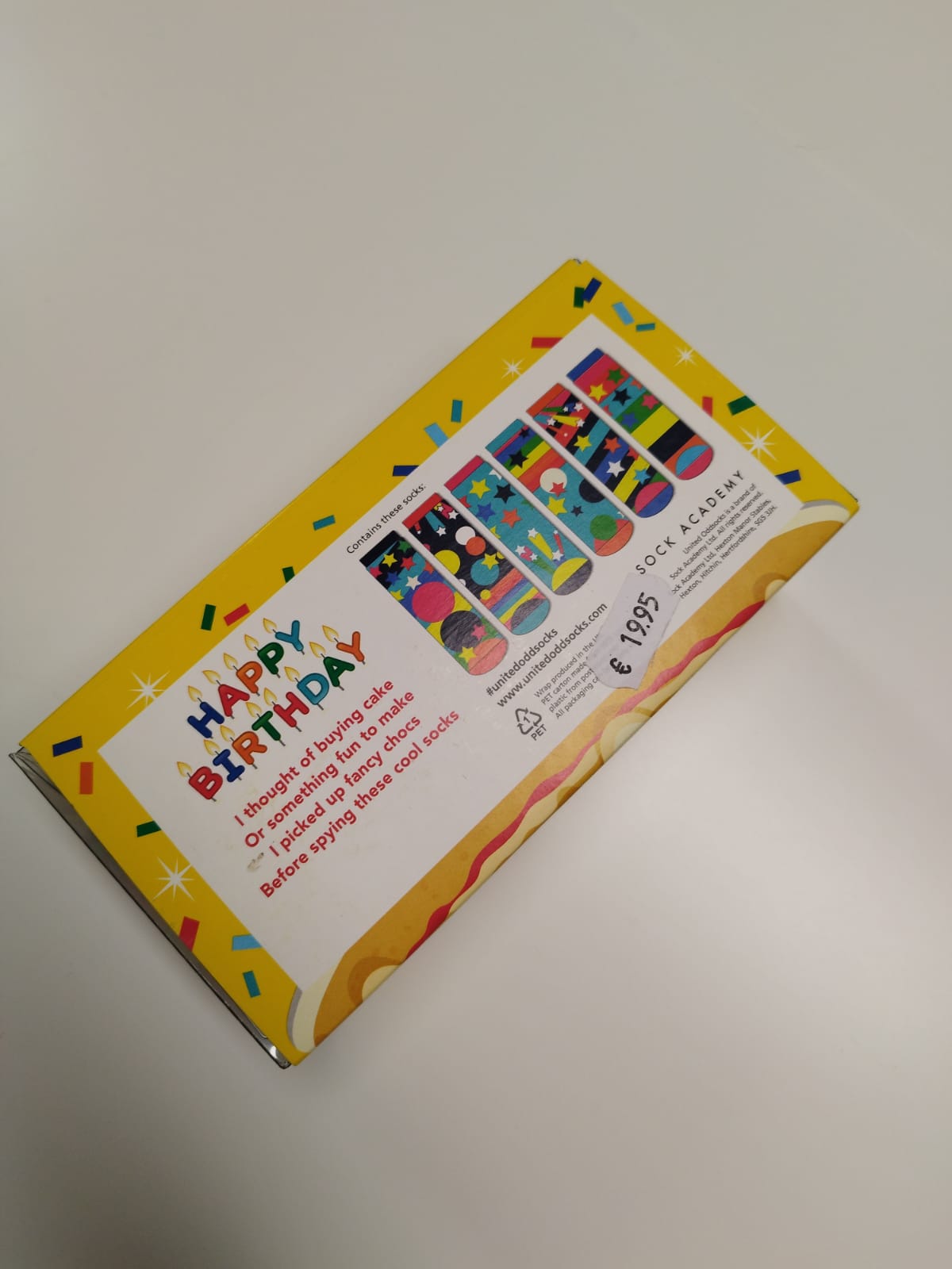 NEU - Socken ODDsocks im 
6er Set, HAPPY BIRTHDAY