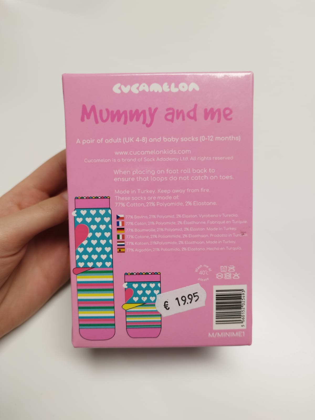 NEU - Socken CUCAMELON, Mummy and me