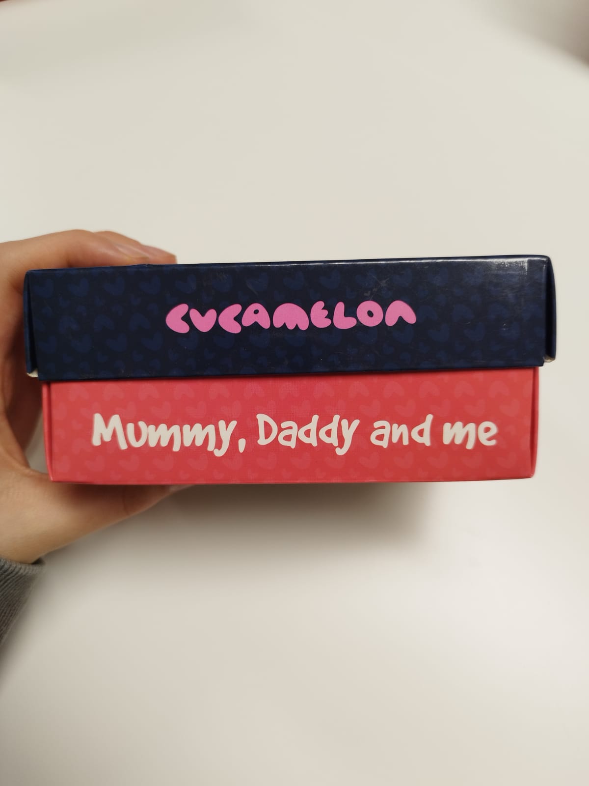 NEU - Socken CUCAMELON, Mummy, Daddy and me