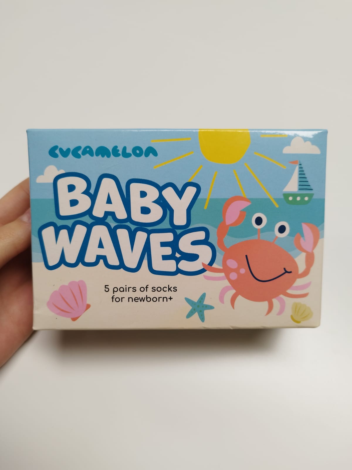 NEU - Socken CUCAMELON, Baby Waves