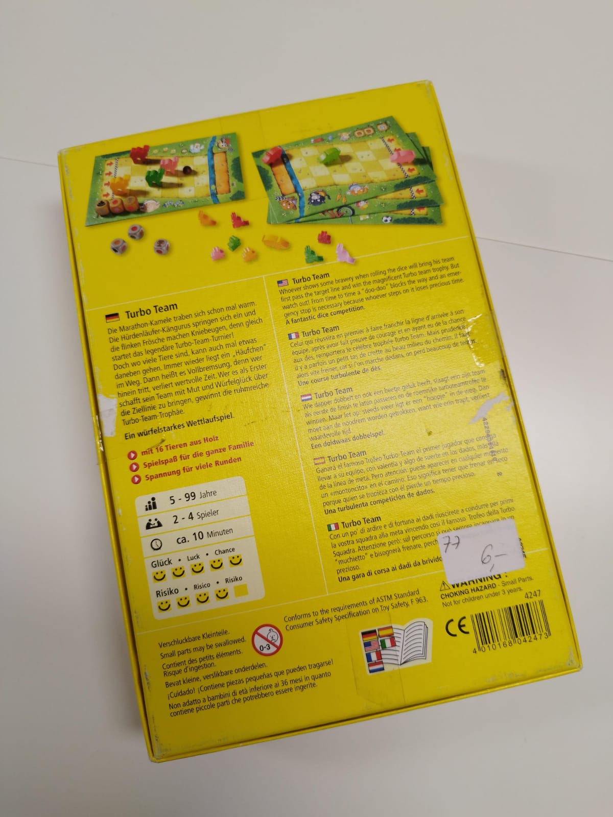 HABA Kinderspiel - Turbo Team