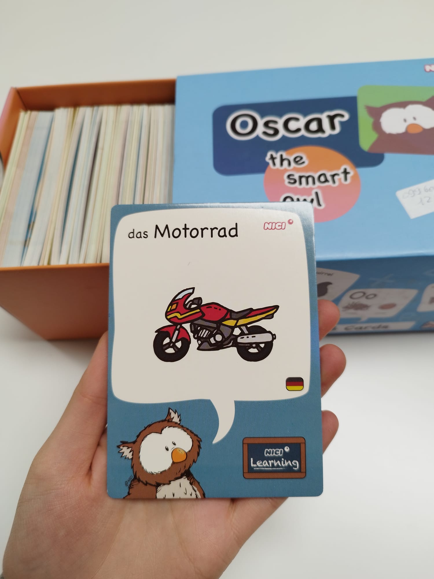 NEU - NICI, Oscar the smart owl Karten