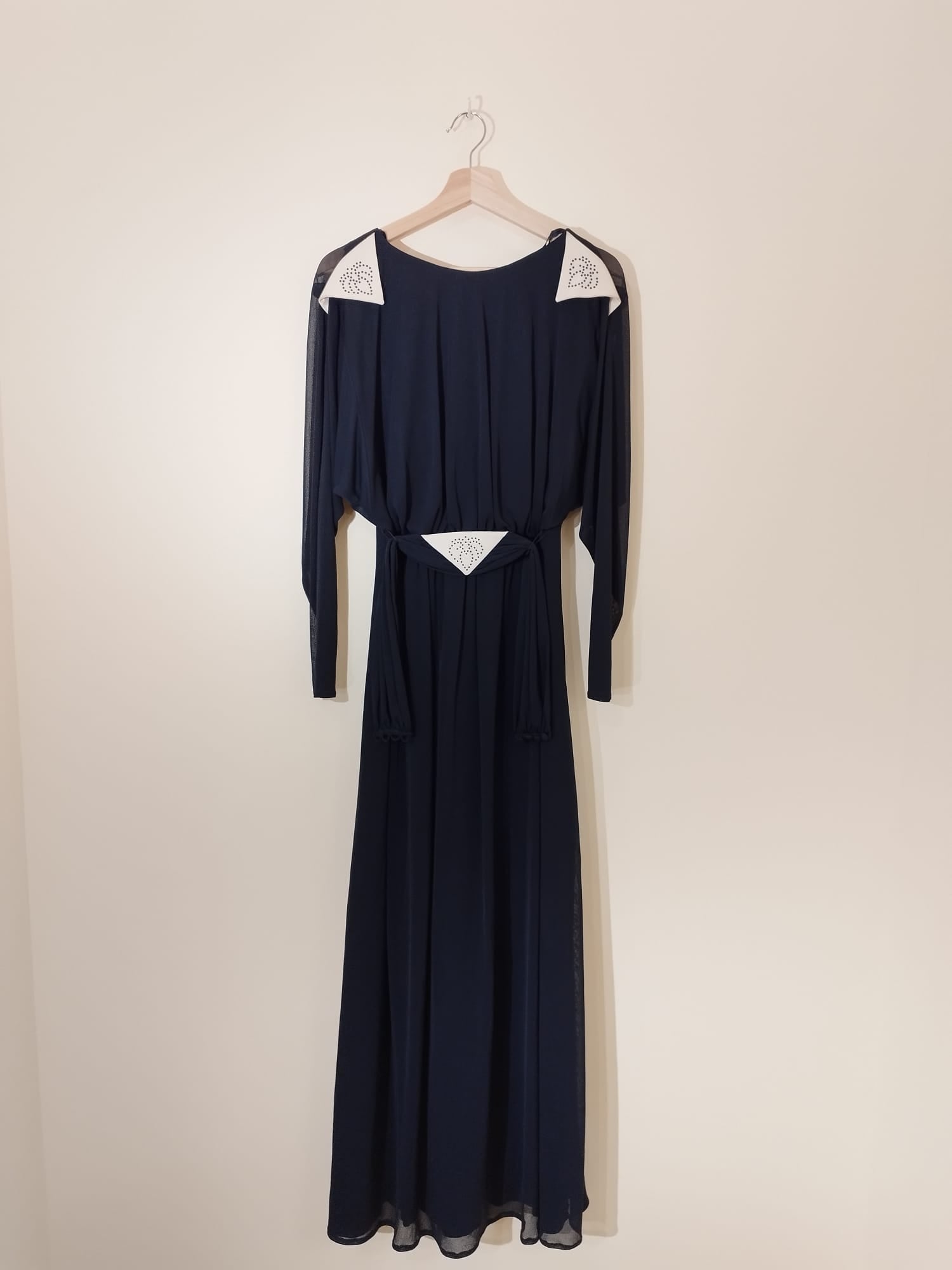 GERD HOFFMANN Création - Vintage Kleid dunkelblau