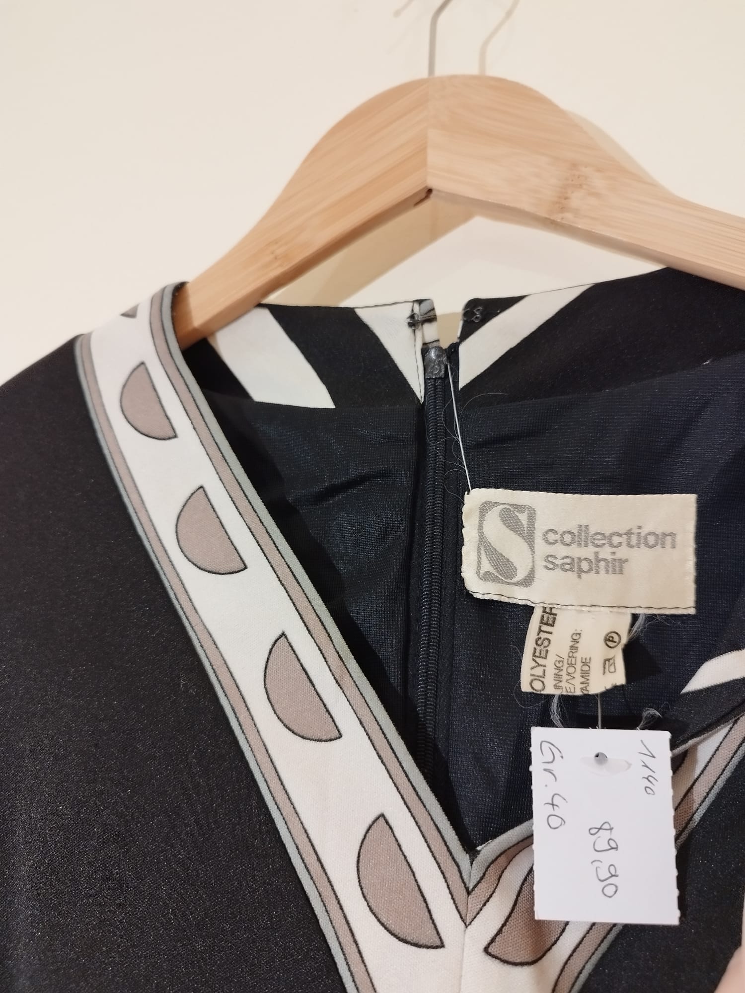 S COLLECTION SAPHIR Vintage Kleid