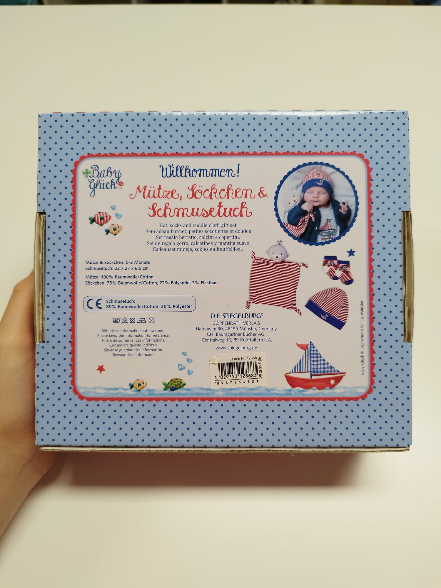 NEU - BABY GLÜCK Geschenkset