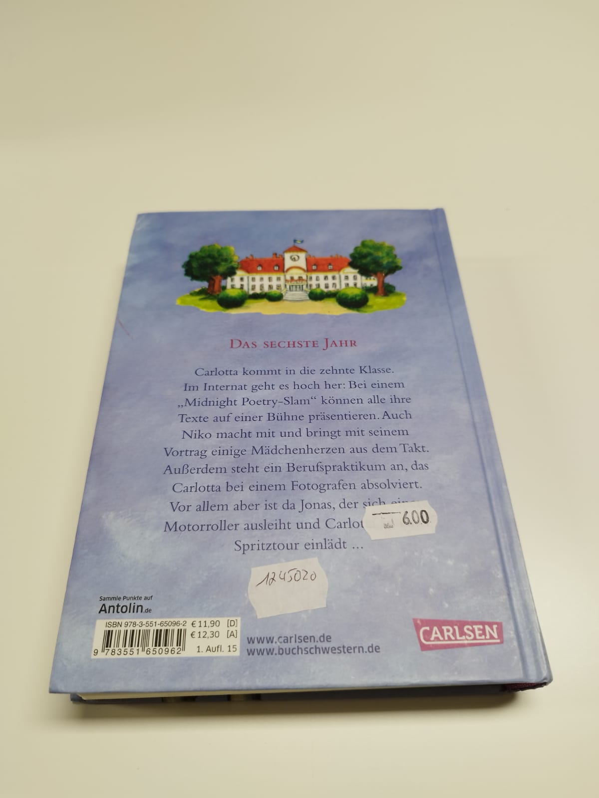 CARLOTTA Herzklopfen im Internat - Dagmar Hoßfeld