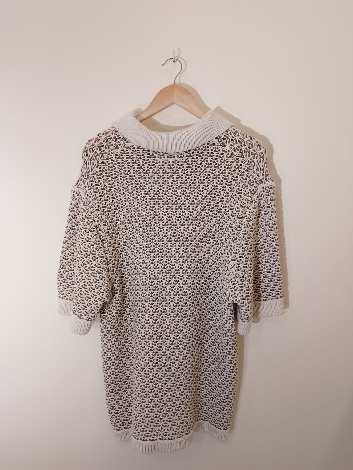 SAMSOE Kurzarm-Strickpullover