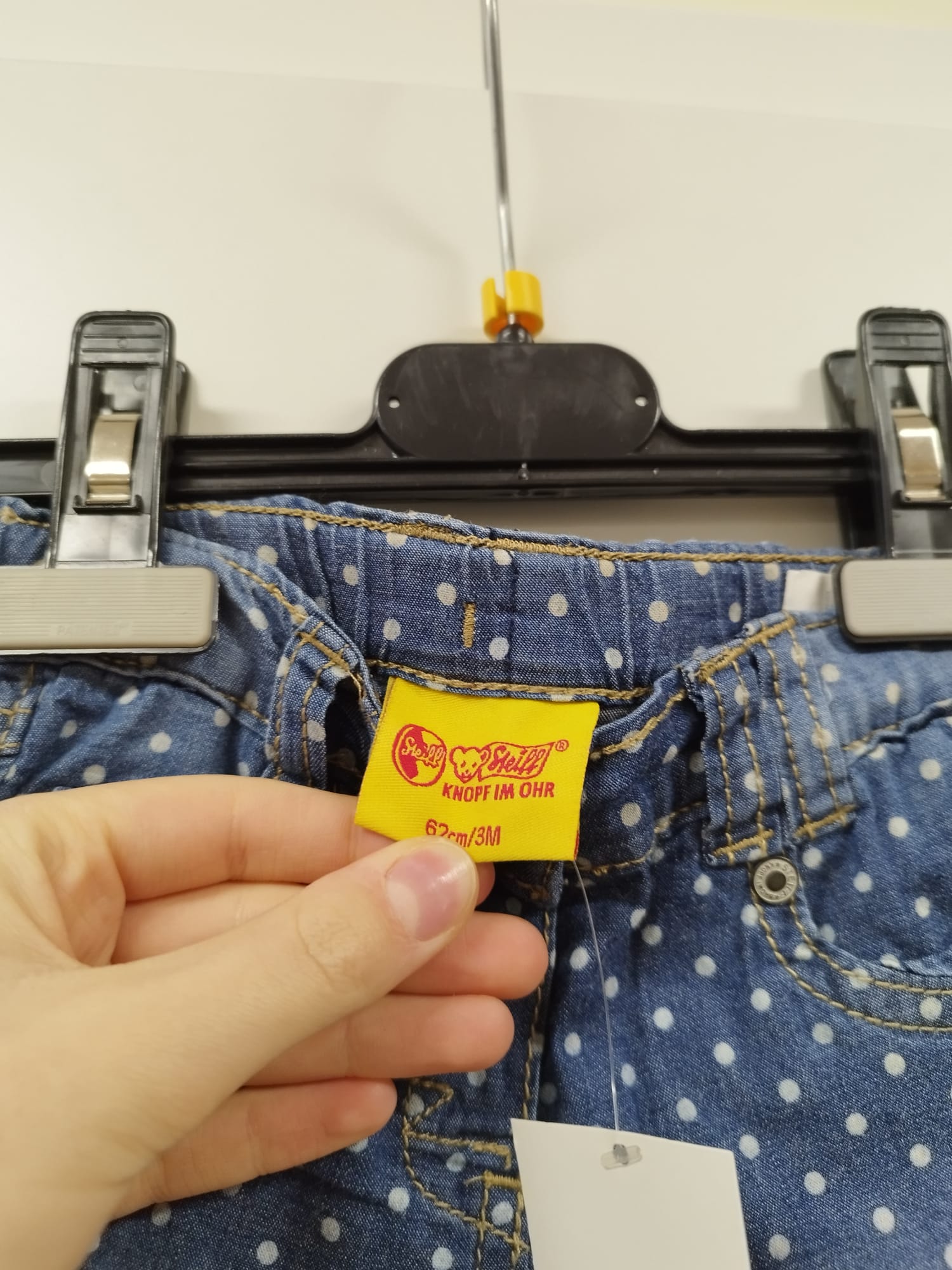 NEU - STEIFF Original - Knopf im Ohr Babyjeans Mädchen