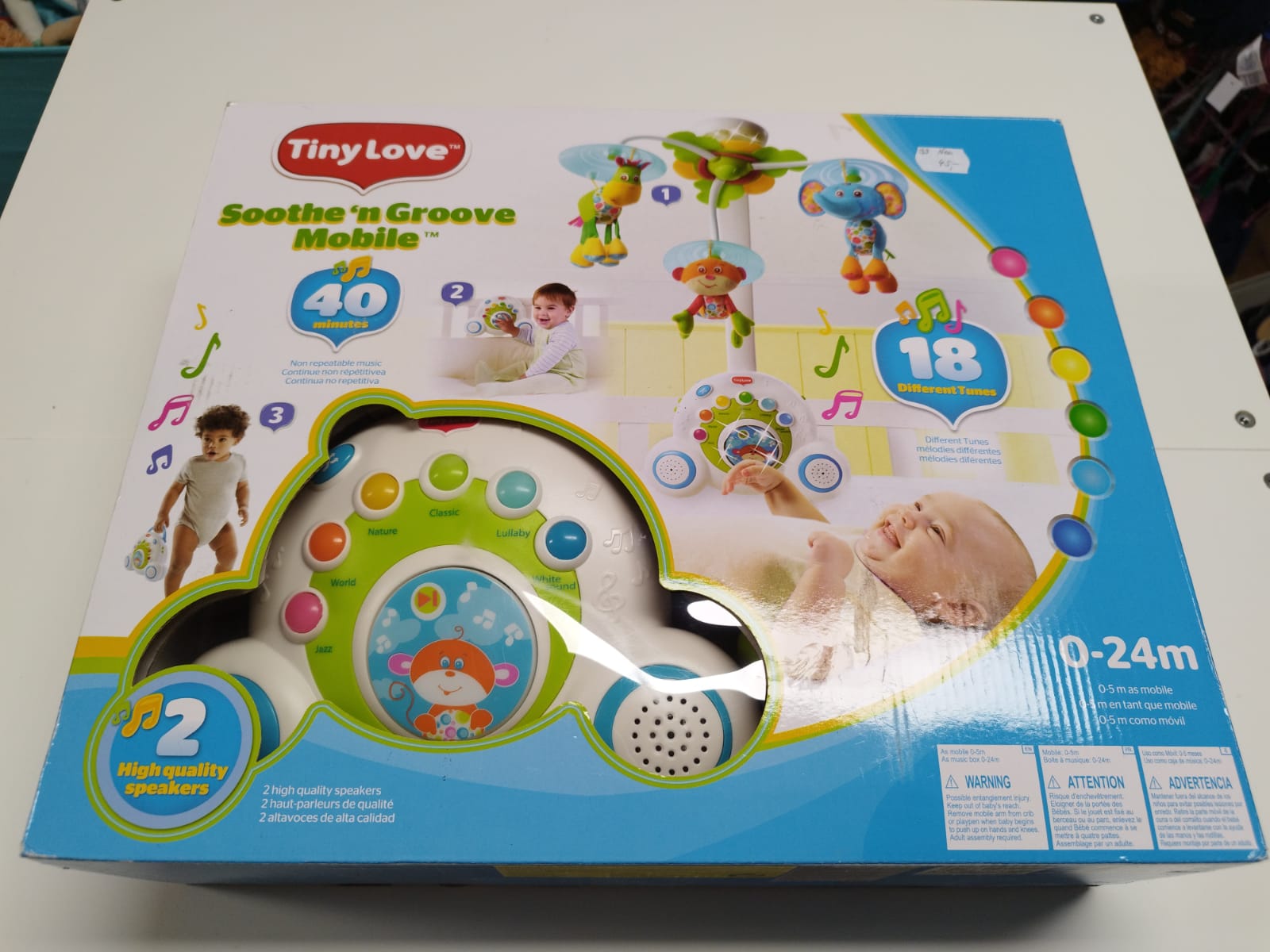 NEU - TINY LOVE SOTTHE'N GROOVE Mobile Baby Spielzeug