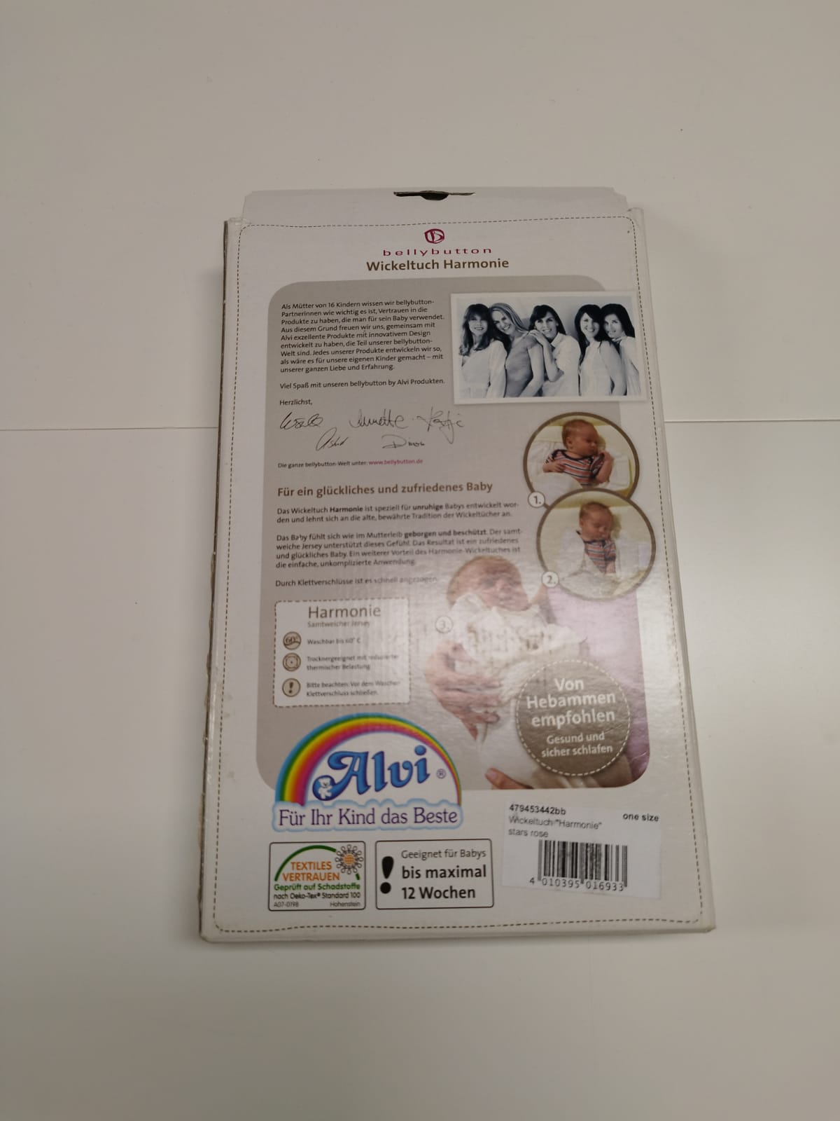 ALVI - BELLYBUTTON Wickeltuch Harmonie