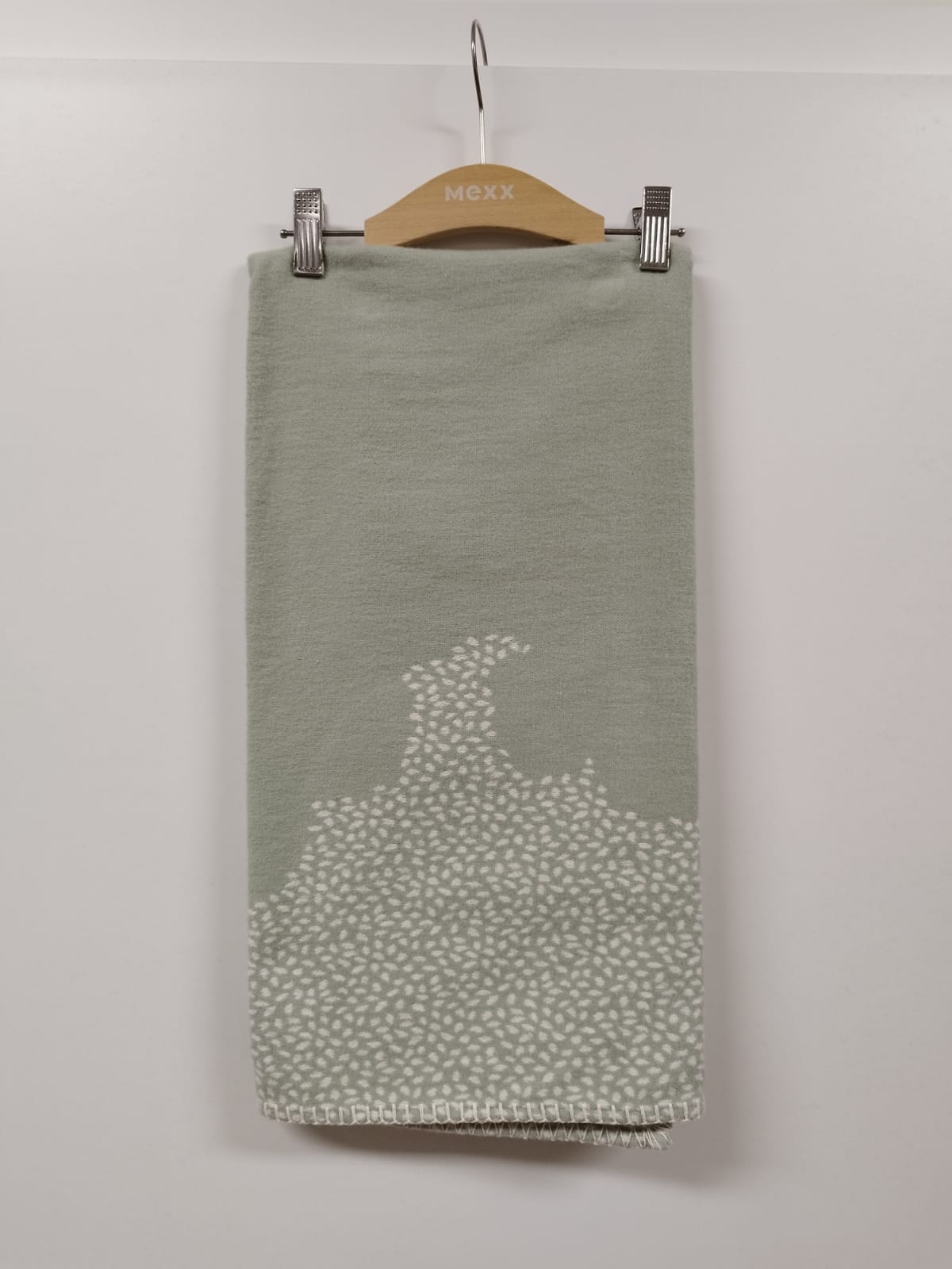 NEU - David Fussenegger Kinderdecke - Lena Baumwolldecke in hellgrün