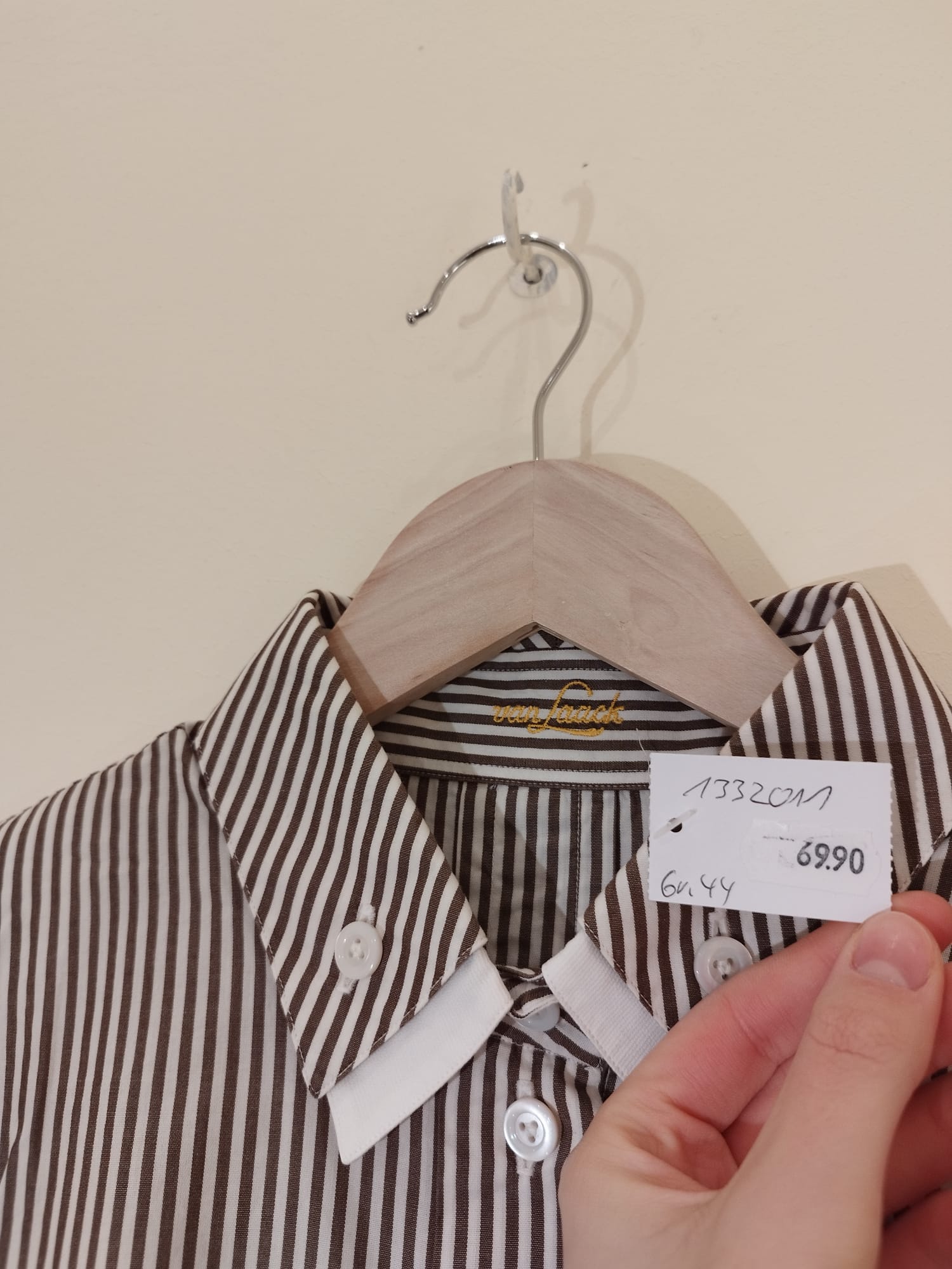 Van Laack Damenhemd in braun