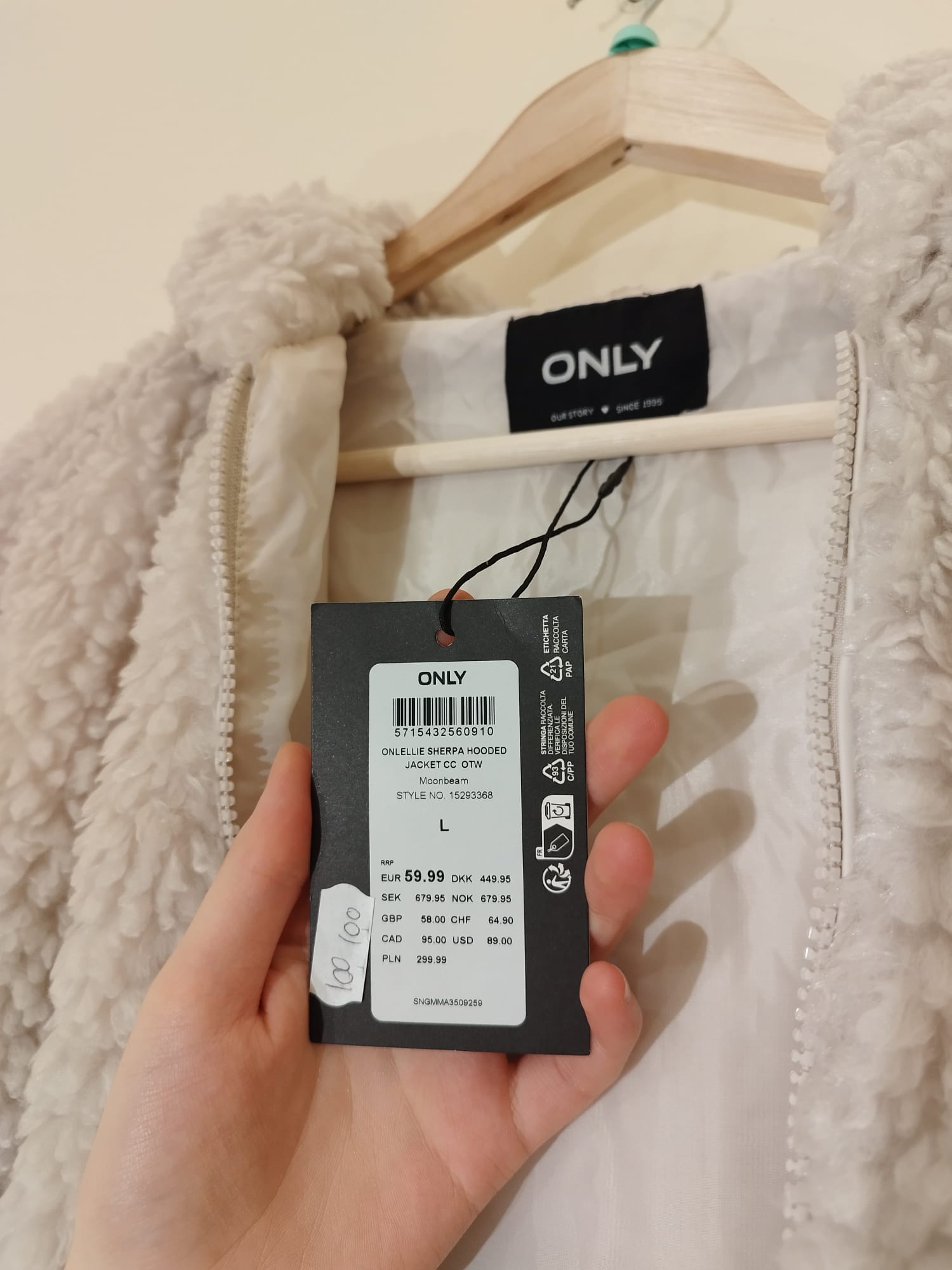 NEU - Only Teddy Jacke