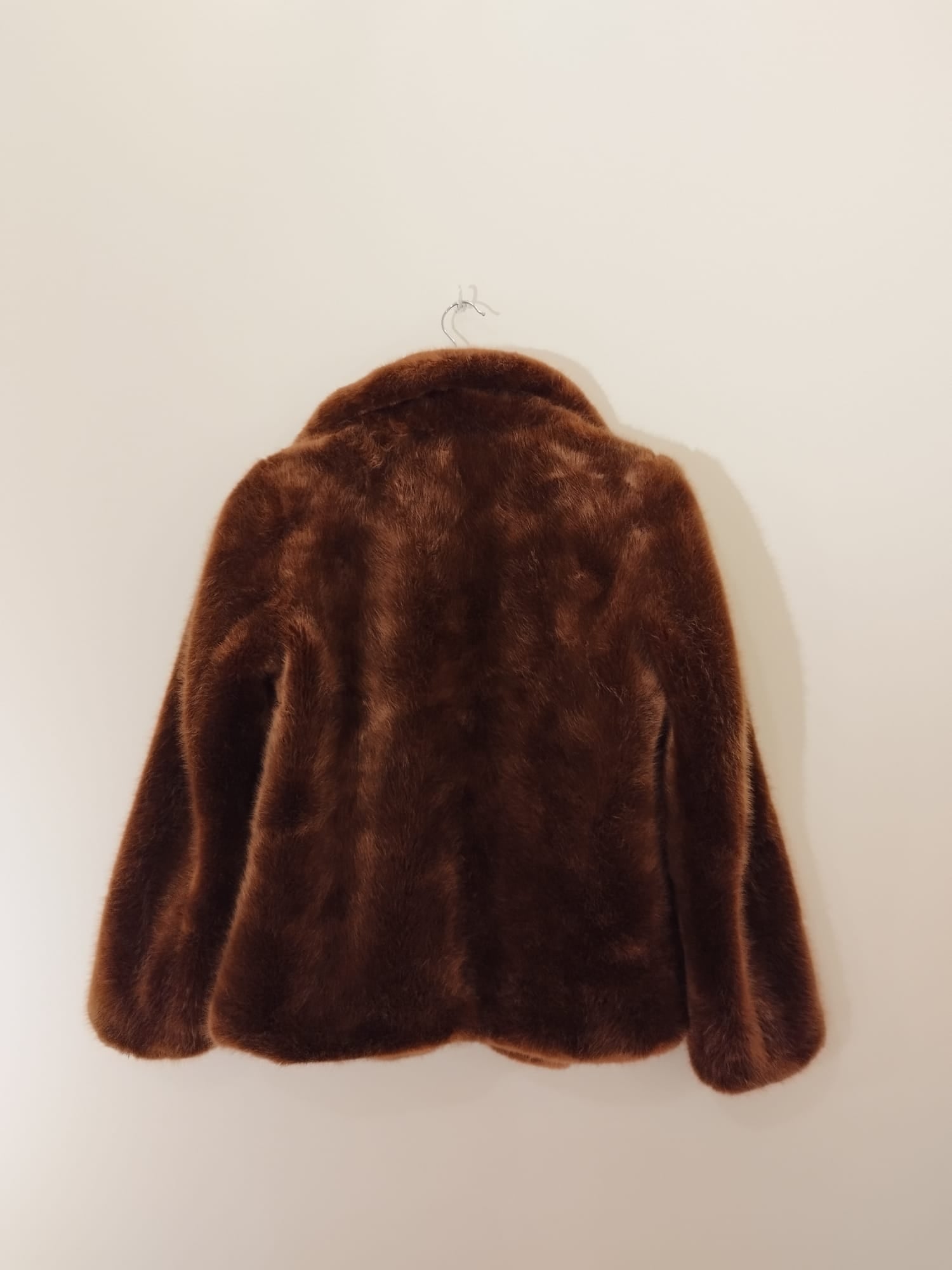 NEU - ZARA Kunstfell Jacke/Kurzmantel