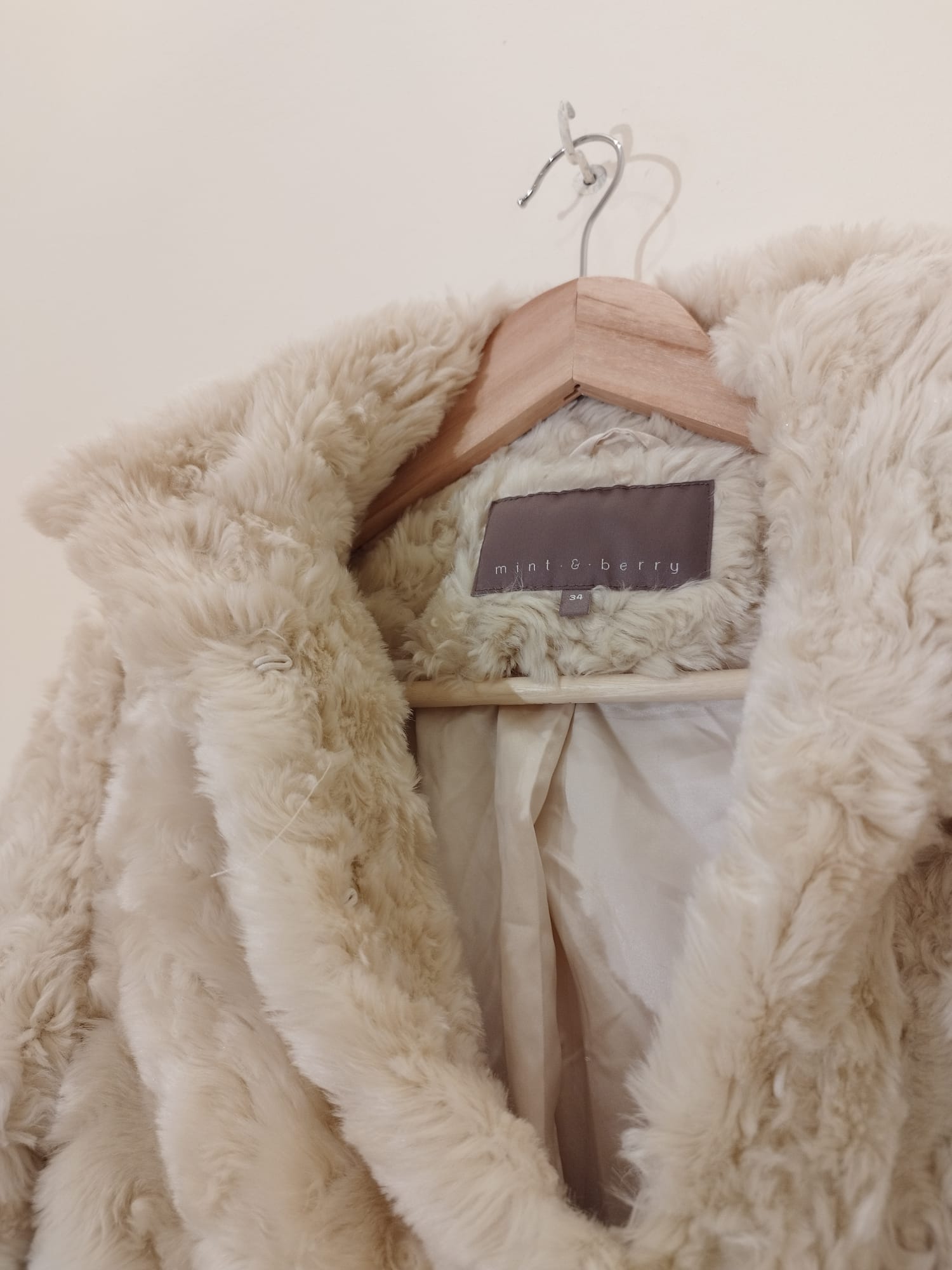 Mint & Berry Kunstfell Jacke