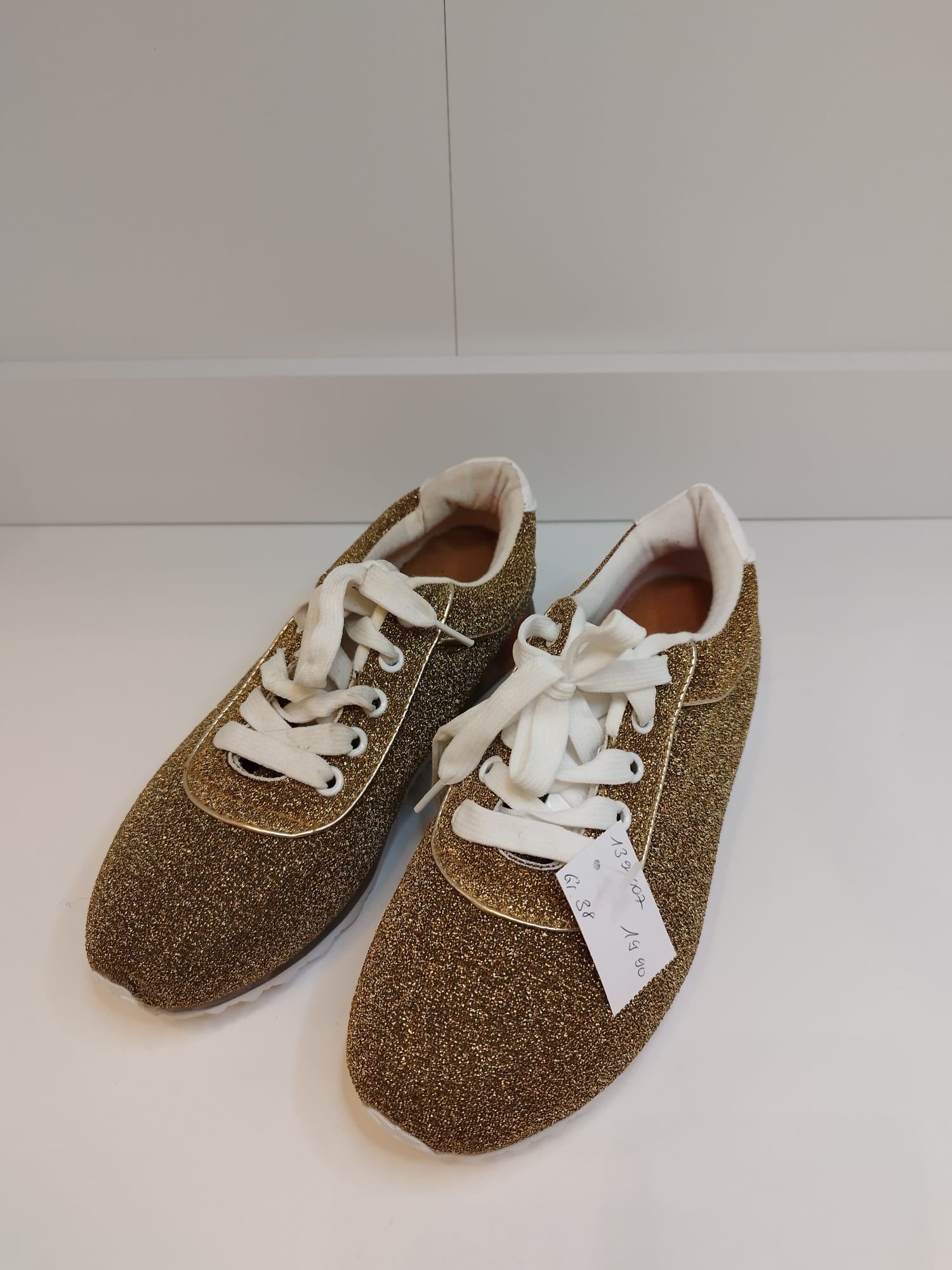 Damen Sneaker mit Glitzer