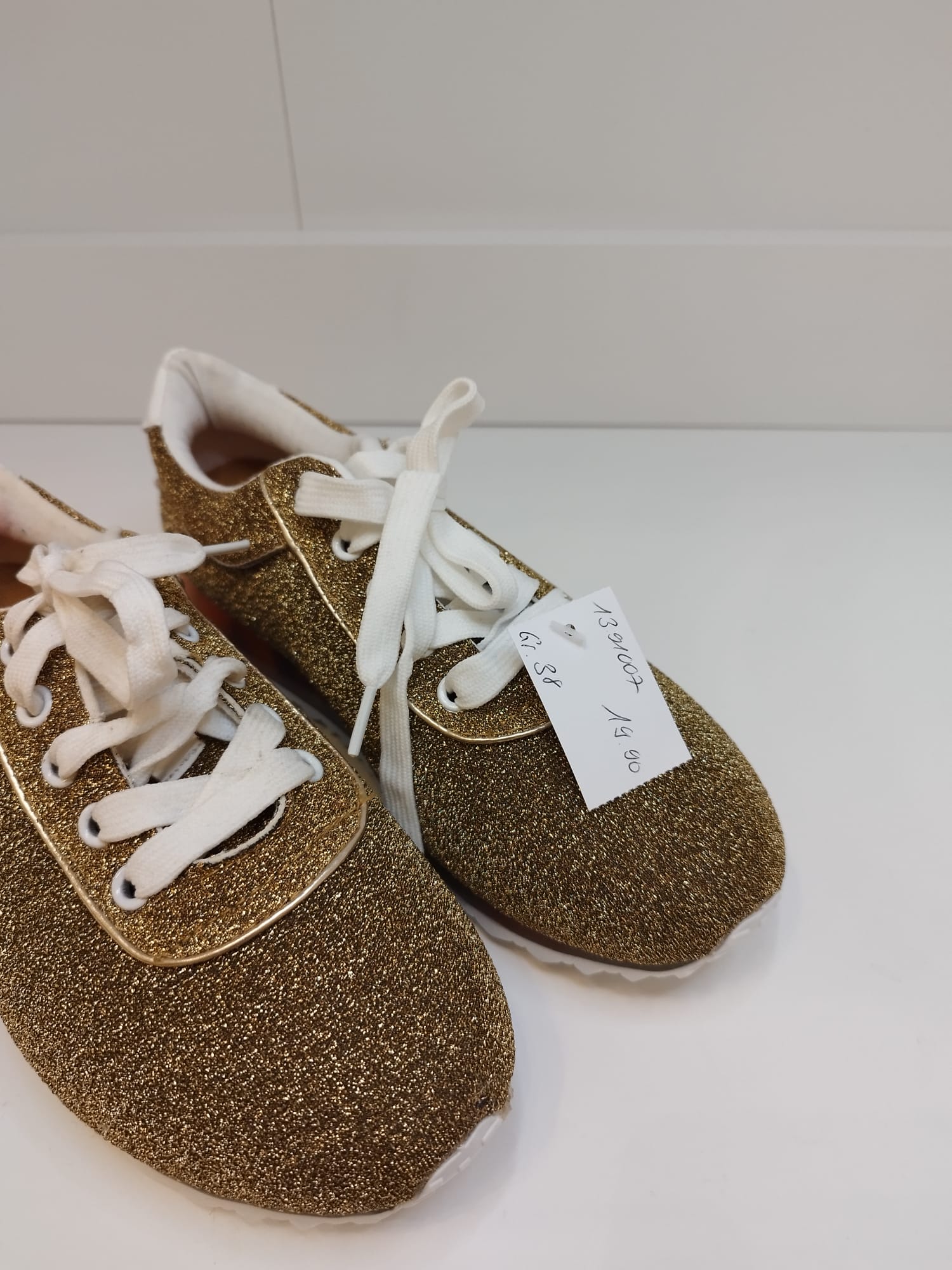 Damen Sneaker mit Glitzer