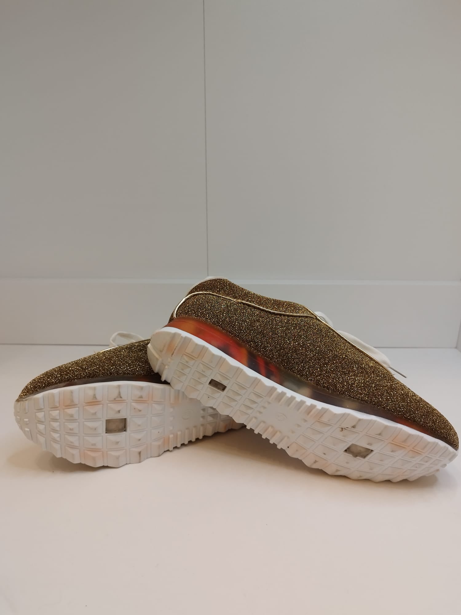 Damen Sneaker mit Glitzer