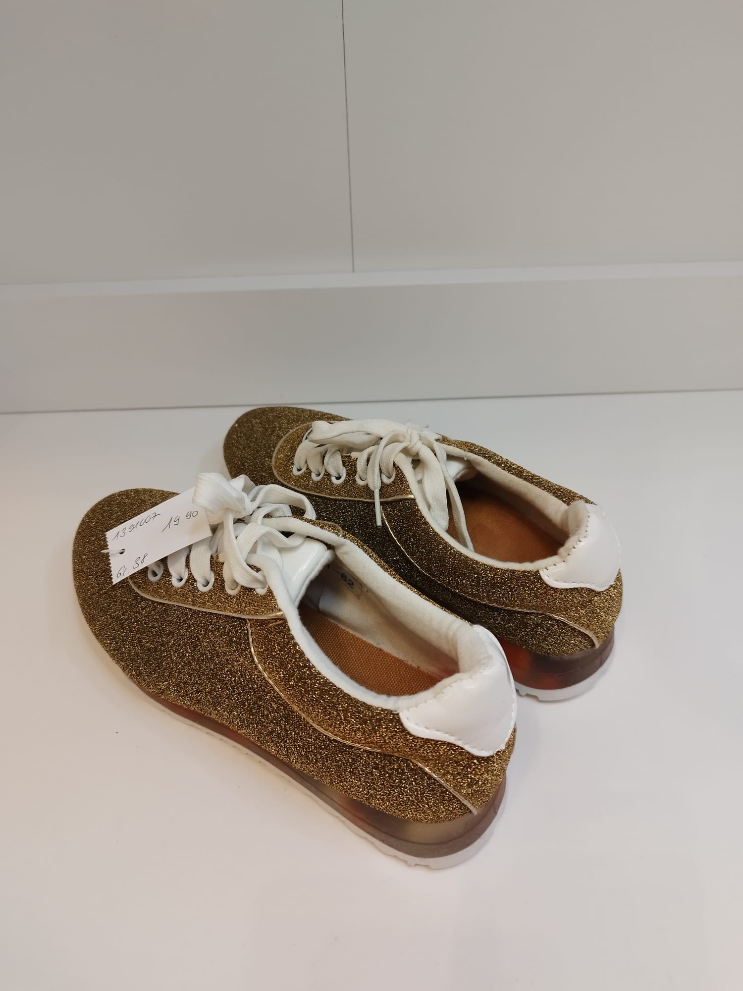 Damen Sneaker mit Glitzer