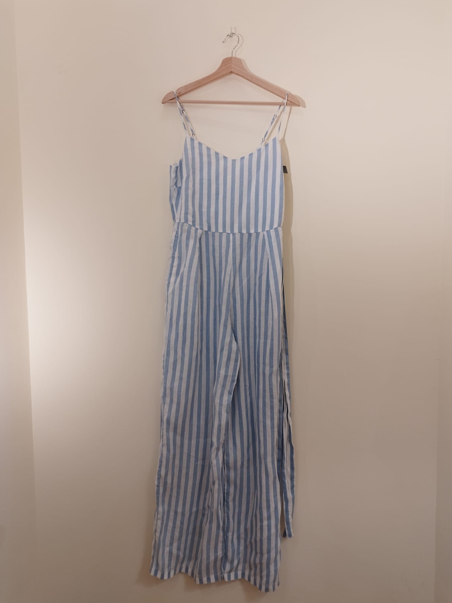 Jumpsuit Leinenstoff