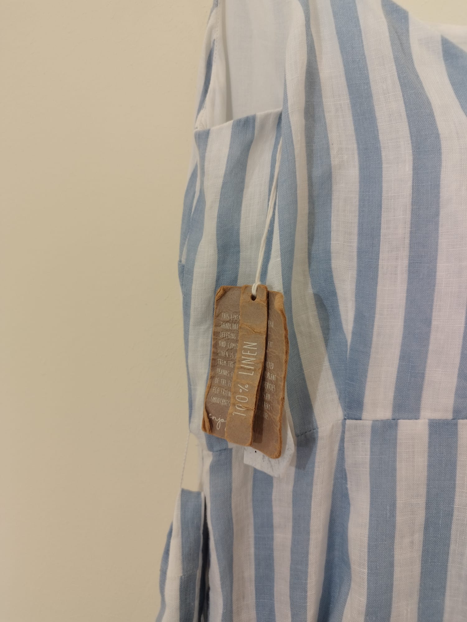 Jumpsuit Leinenstoff