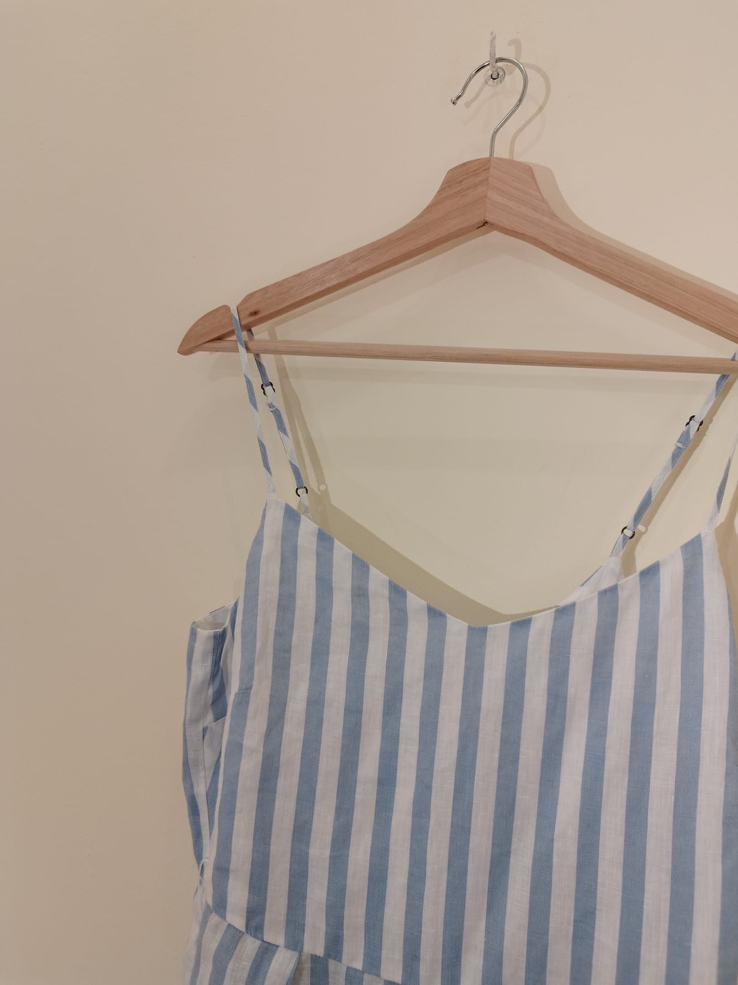 Jumpsuit Leinenstoff