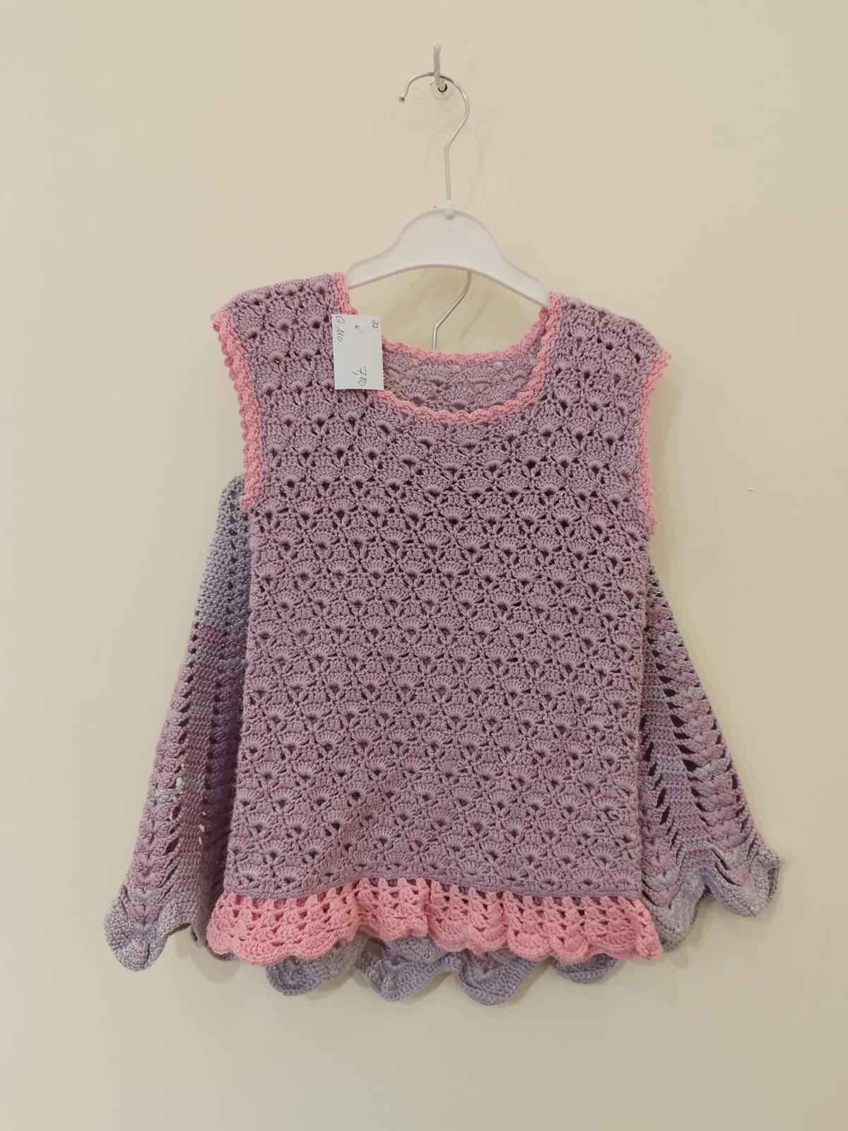 2-teiler Rock & Shirt gehäkelt