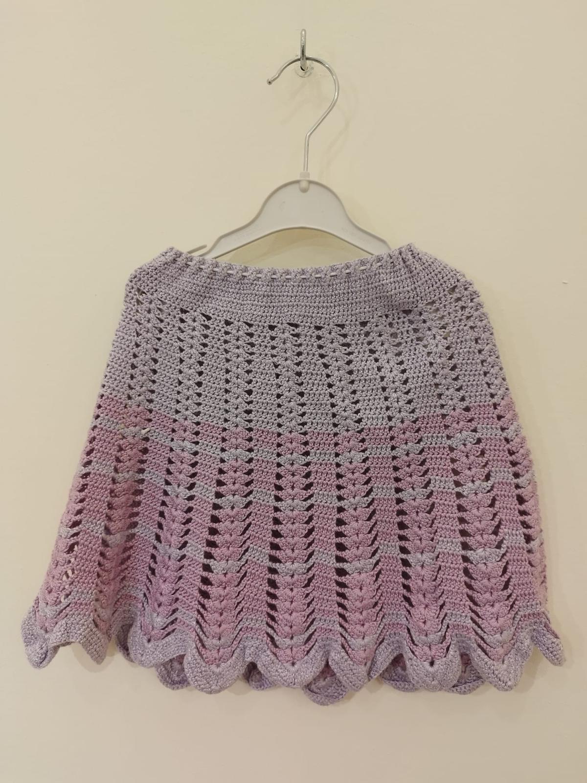 2-teiler Rock & Shirt gehäkelt