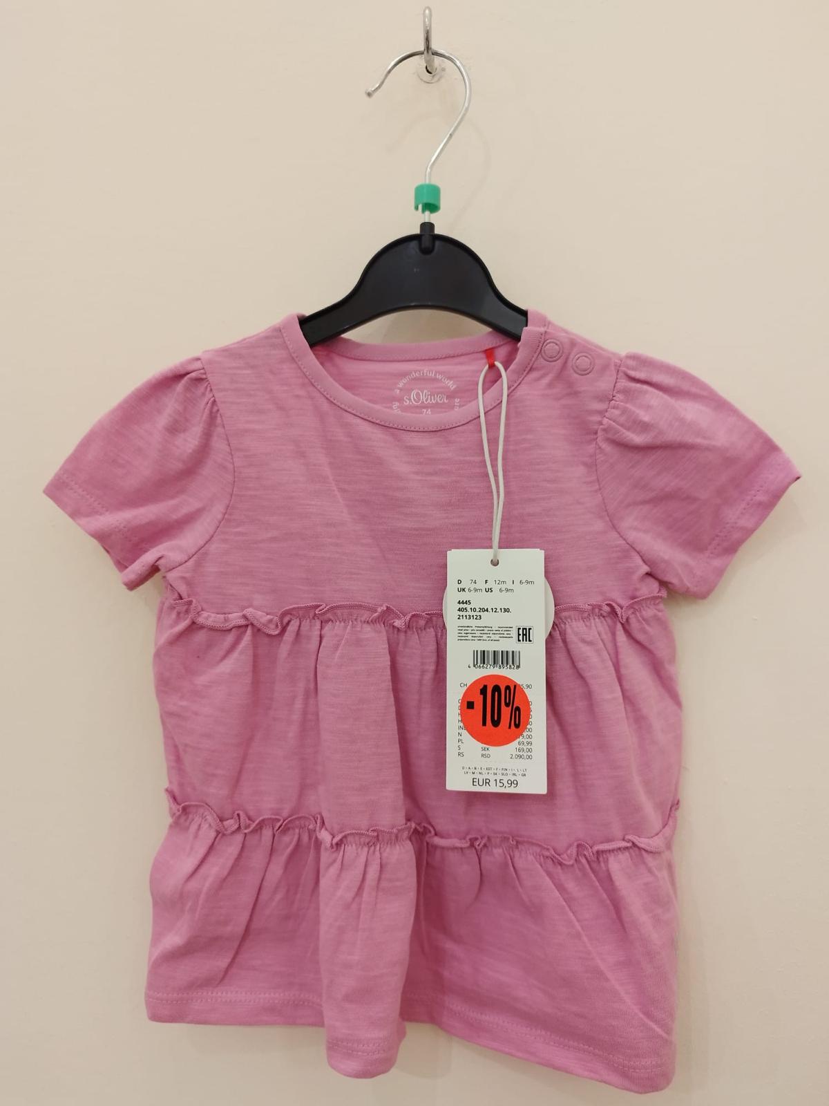 s. Oliver T-Shirt in Gr. 74 NEU