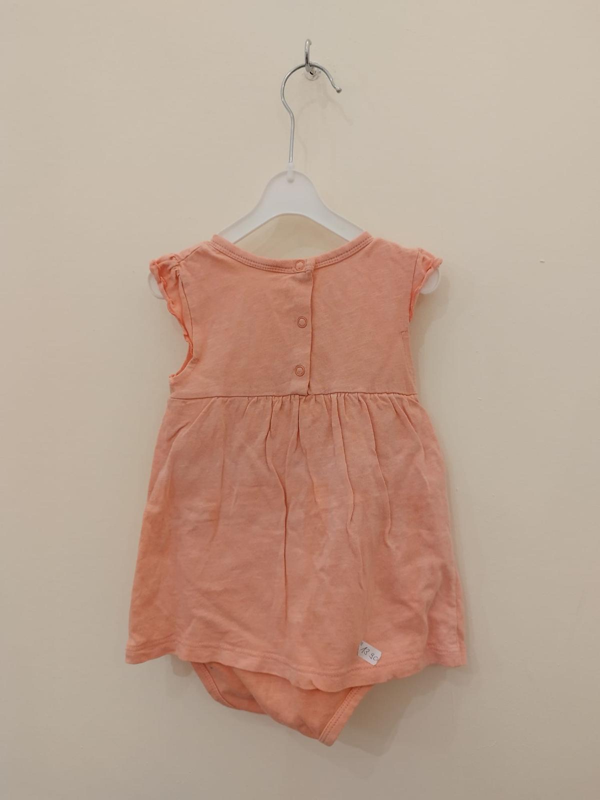 Kleidchen mit Unterbody in Gr. 74/80