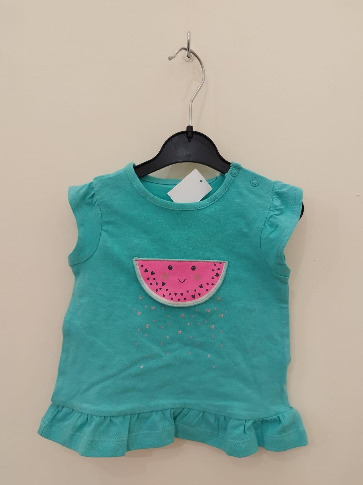 Topomini Kleidchen Wassermelone in Gr. 74 NEU