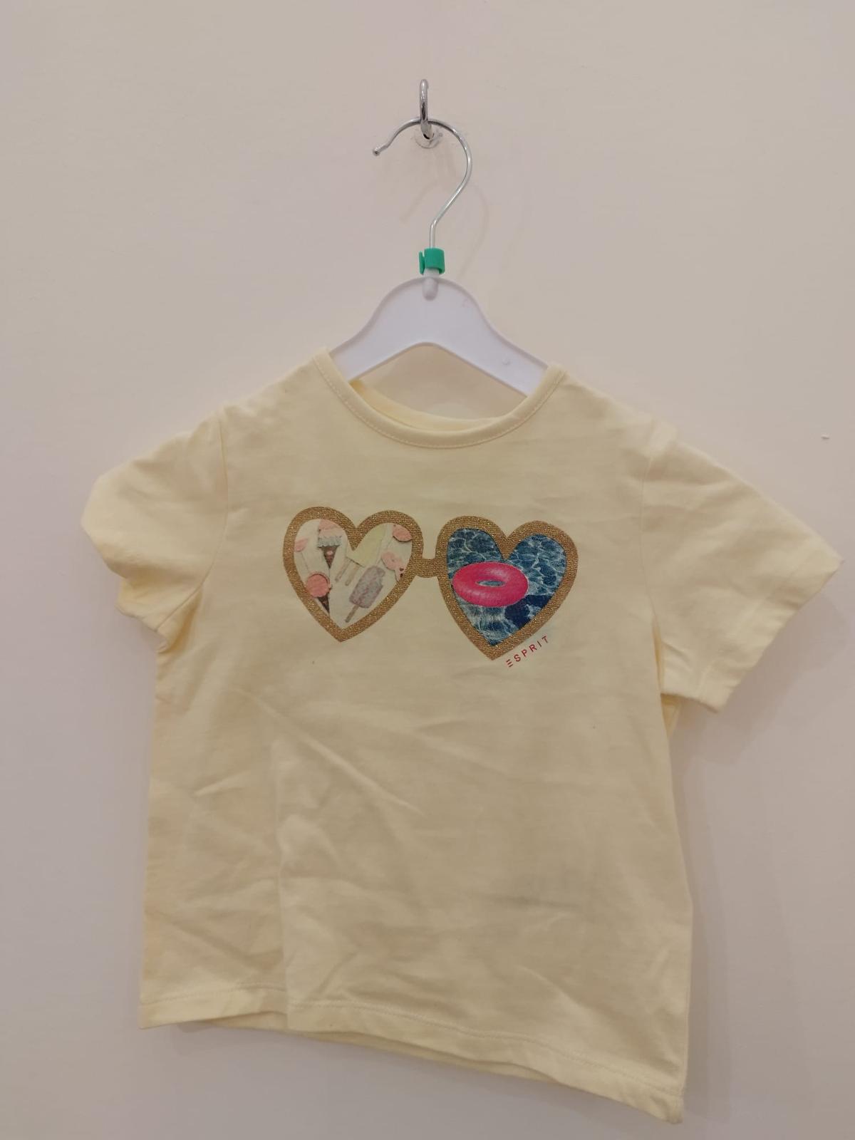 NEU - Esprit T-Shirt Herzbrille