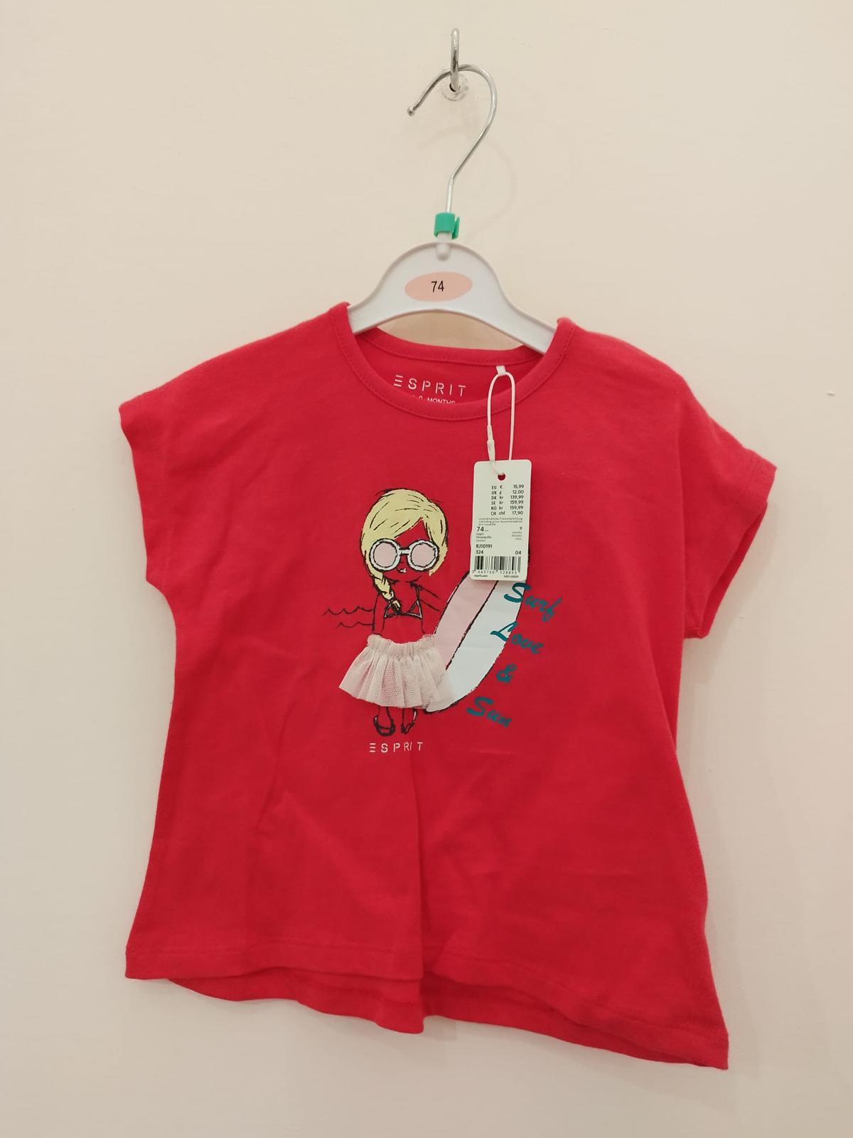 Esprit T-Shirt in Gr. 74 NEU