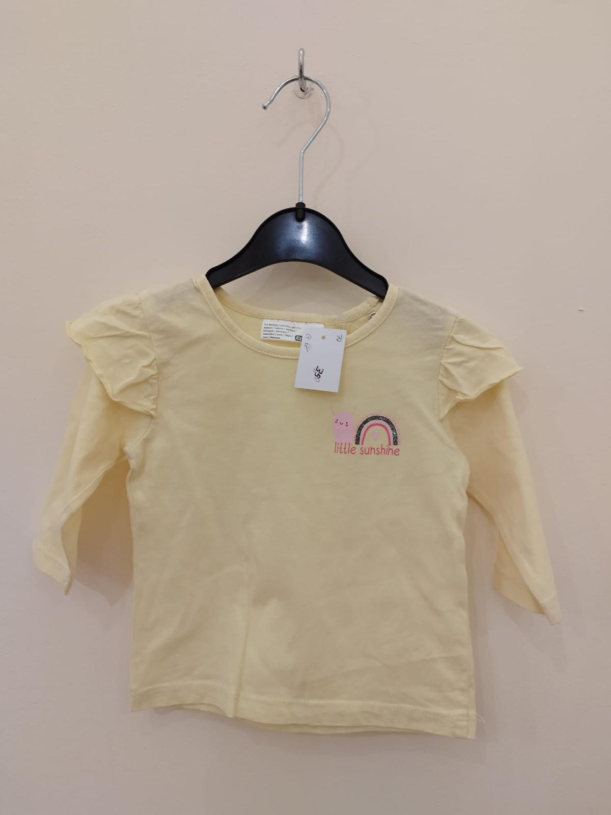 ERGEE Mädchen Langarmshirt in Gr. 68