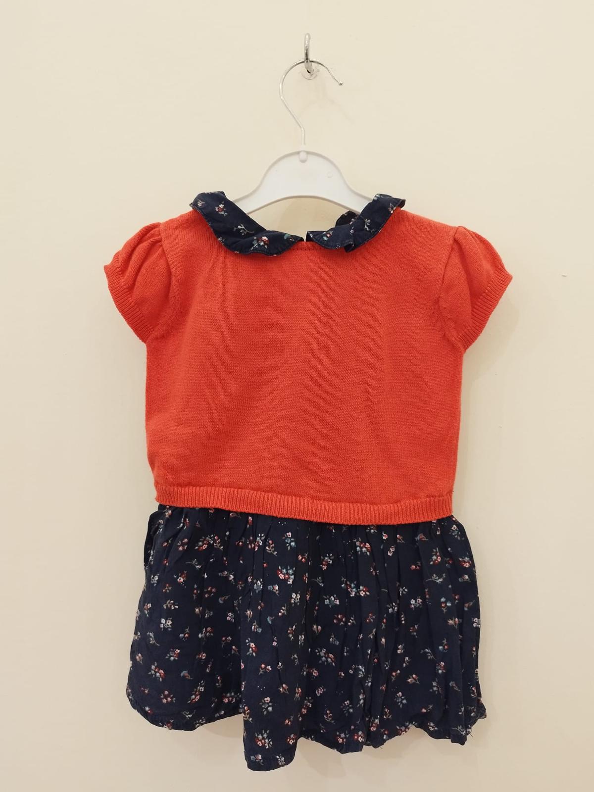 Baby Club Kleidchen mit Kragen Gr. 74